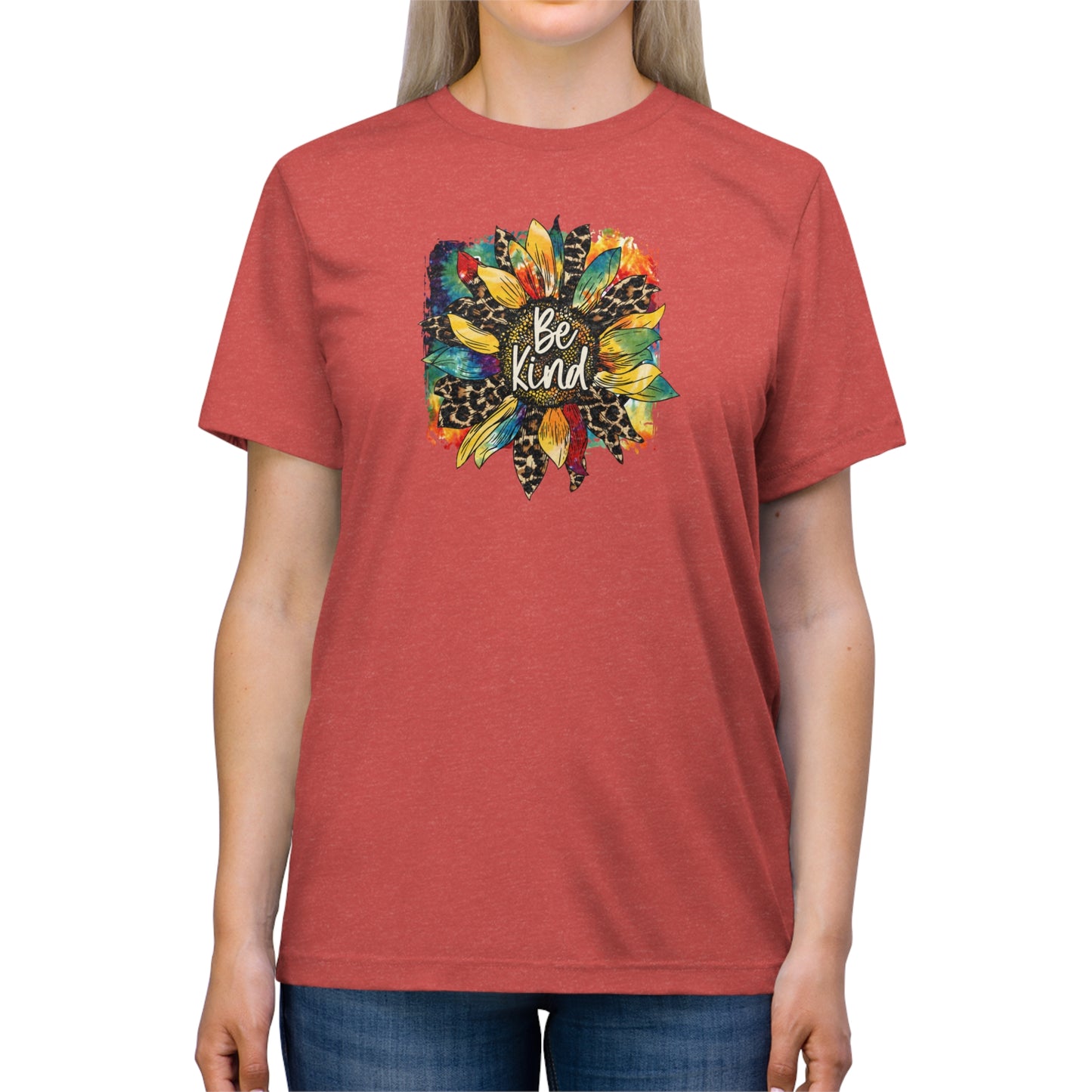 Floral Be Kind Triblend Tee