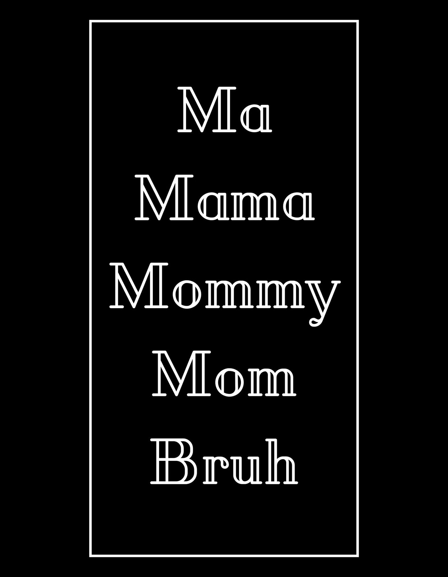 Classic Evolution of a Mom Digital Download