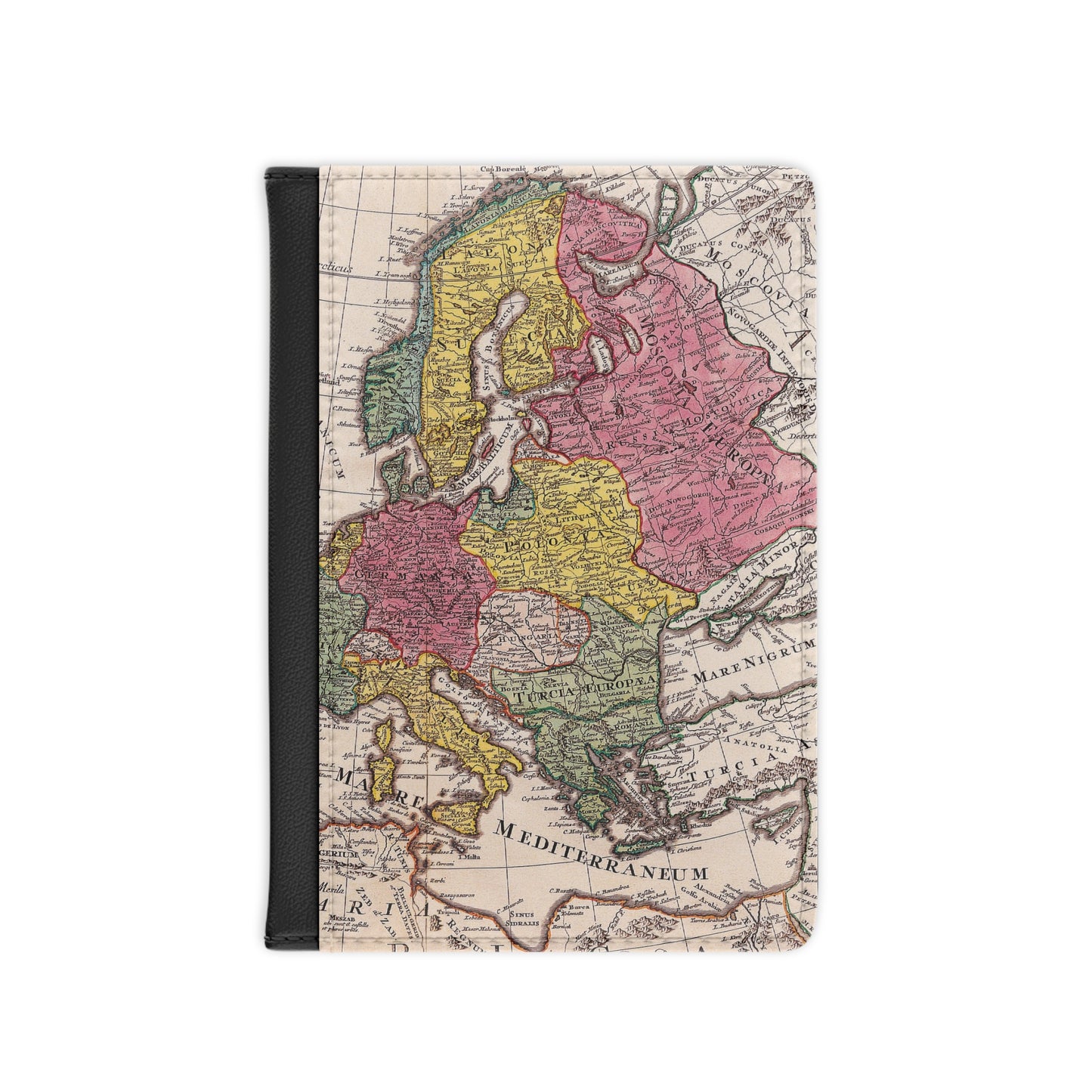 Vintage Europe Passport Cover