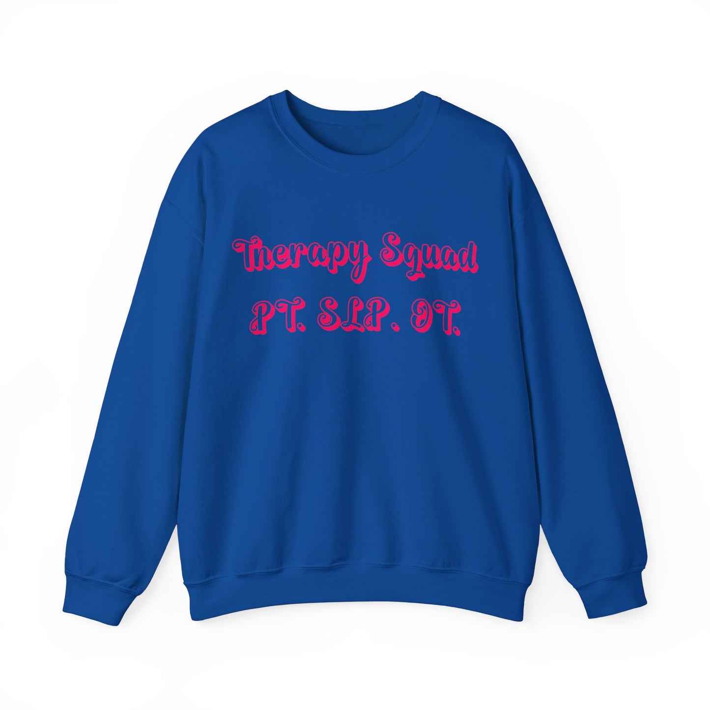 Pink and Bubbly Therapy Squad Heavy Blend™ Crewneck Sweatshirt
