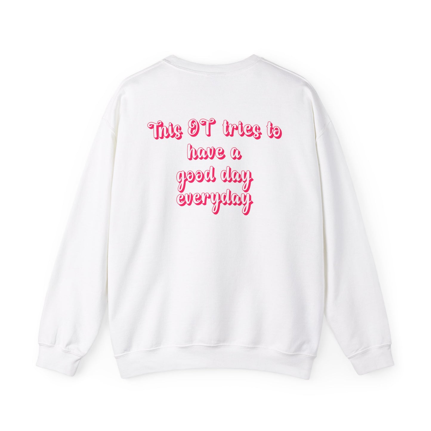 Pink and Bubbly Occupational Therapist Heavy Blend™ Crewneck Sweatshirt