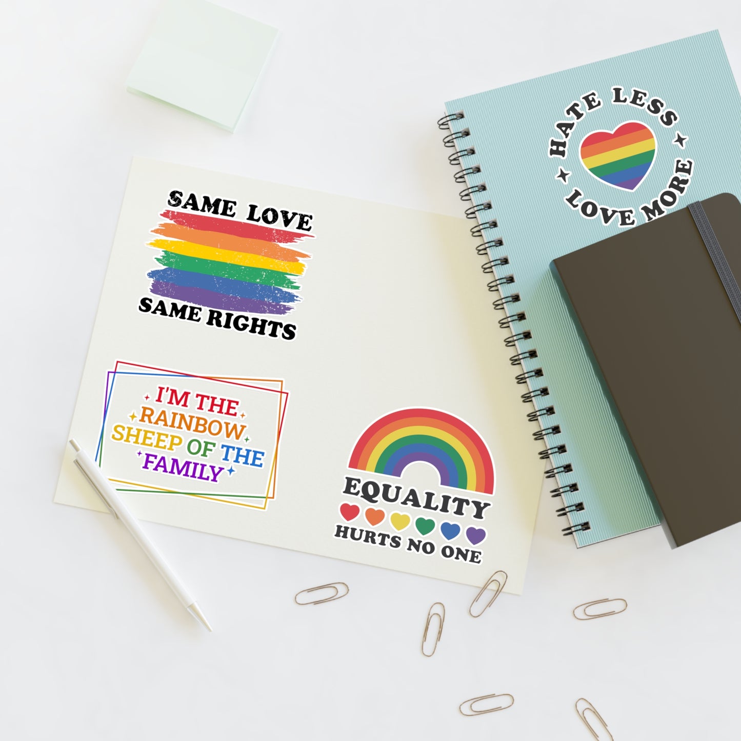 Pride Celebration Sticker Sheets