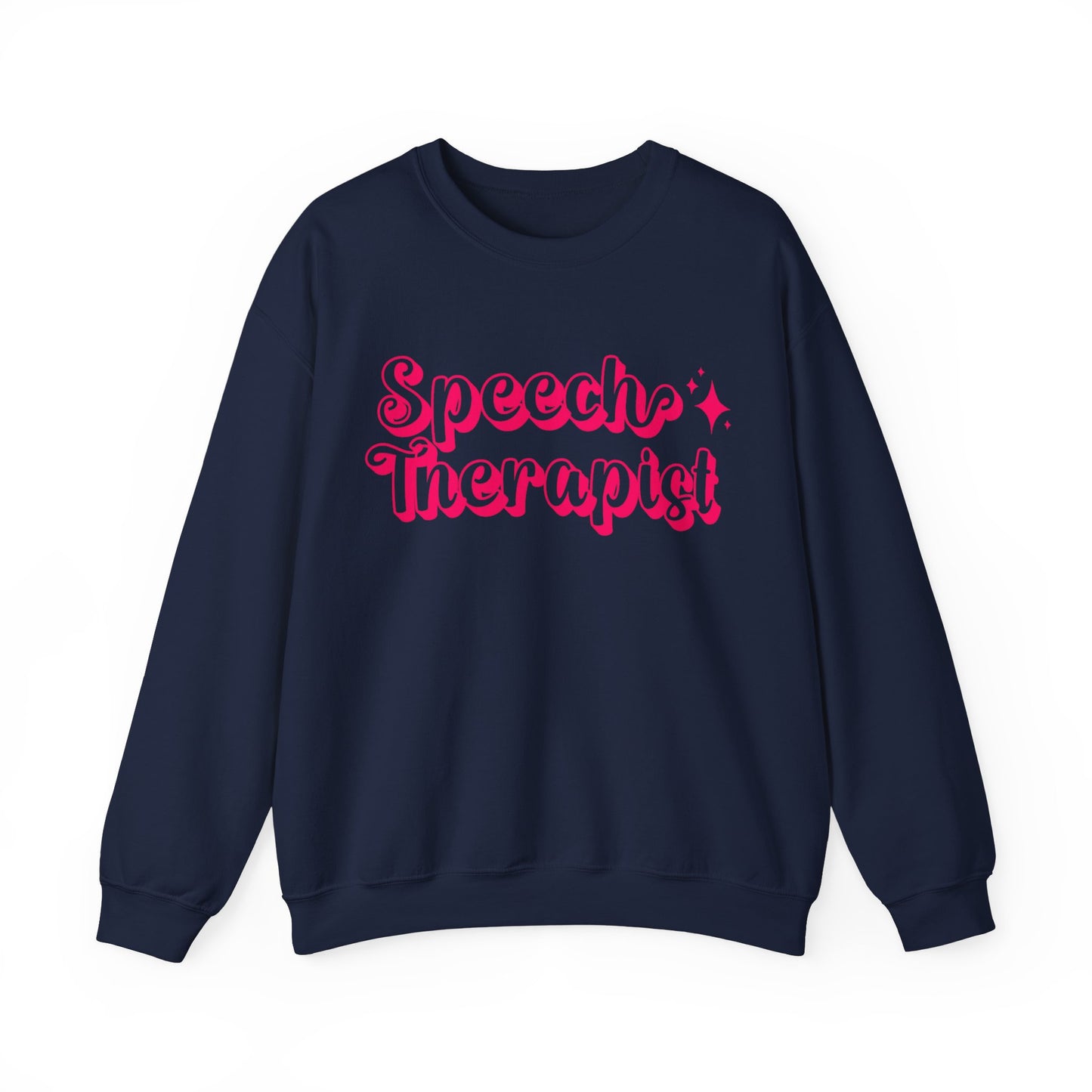 Pink and Bubbly Speech Therapist Heavy Blend™ Crewneck Sweatshirt