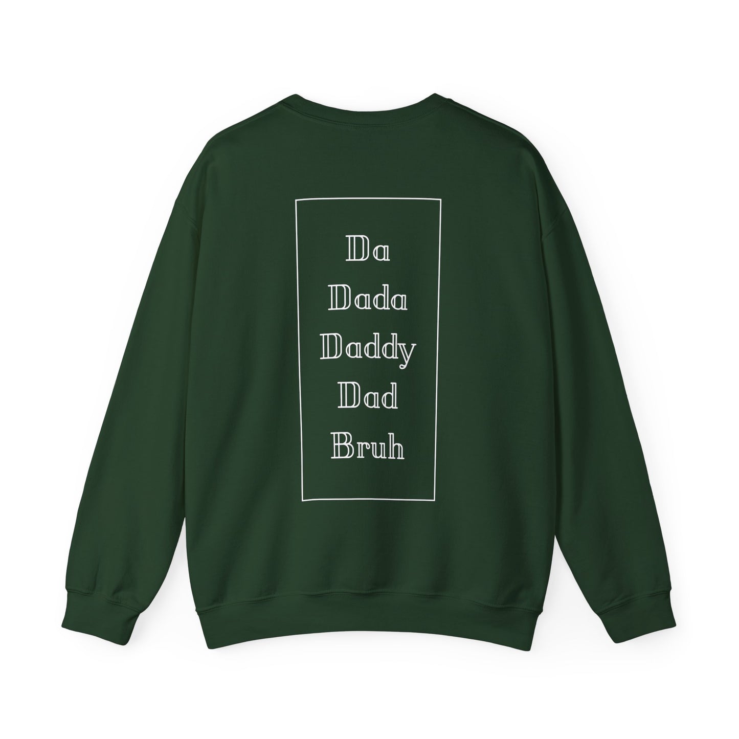 Evolution of a Dad Heavy Blend™ Crewneck Sweatshirt