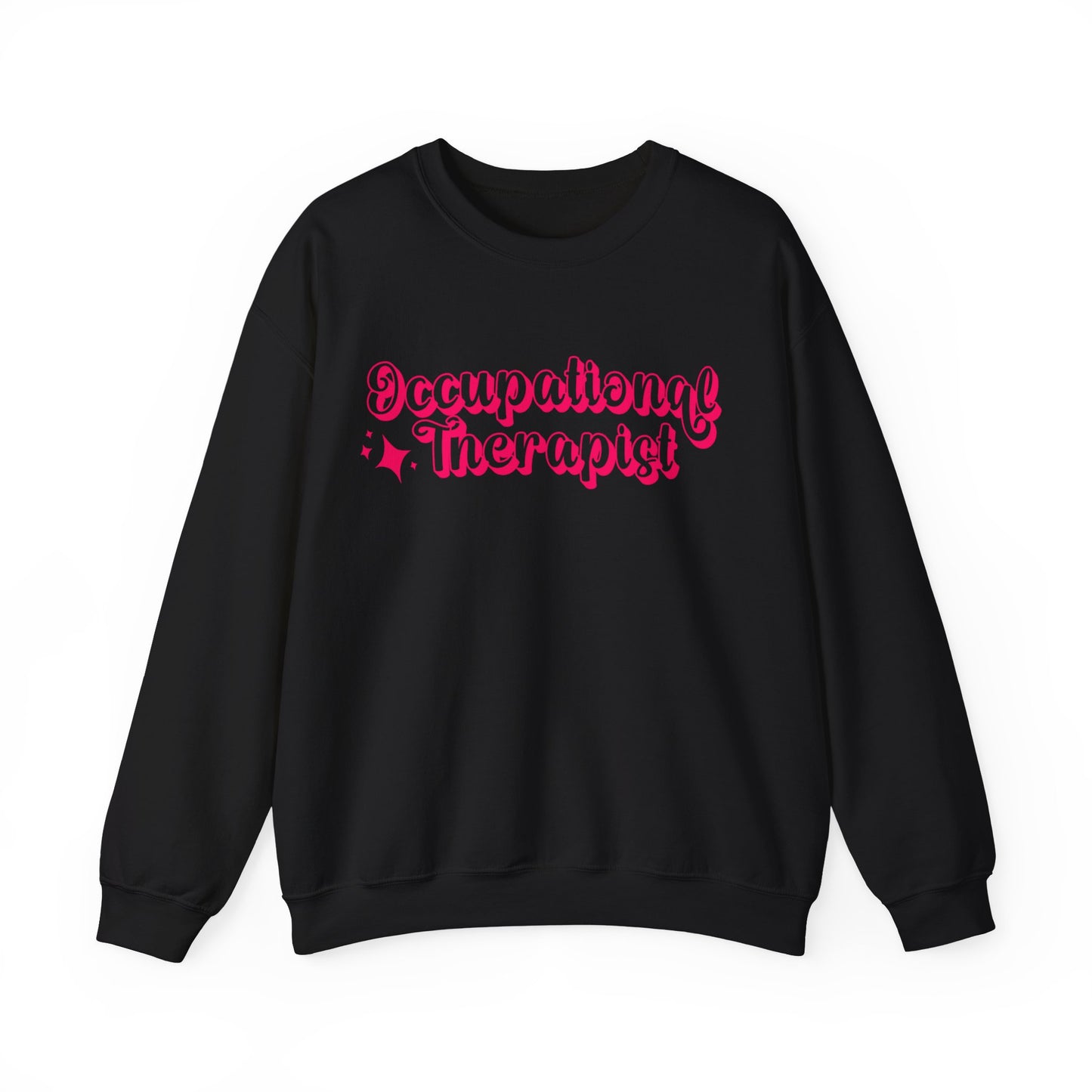 Pink and Bubbly Occupational Therapist Heavy Blend™ Crewneck Sweatshirt