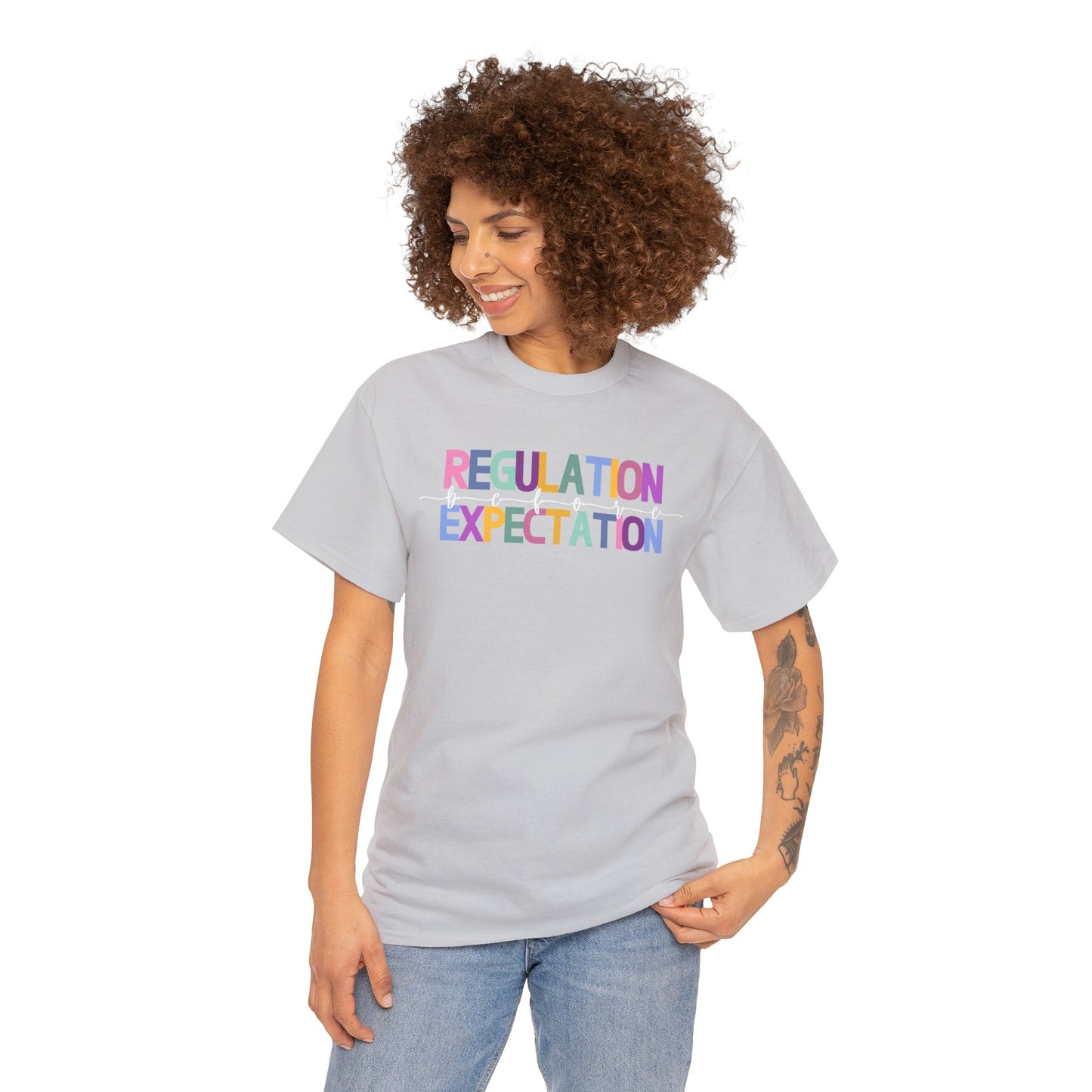 Regulation Before Expectation Heavy Cotton Tee
