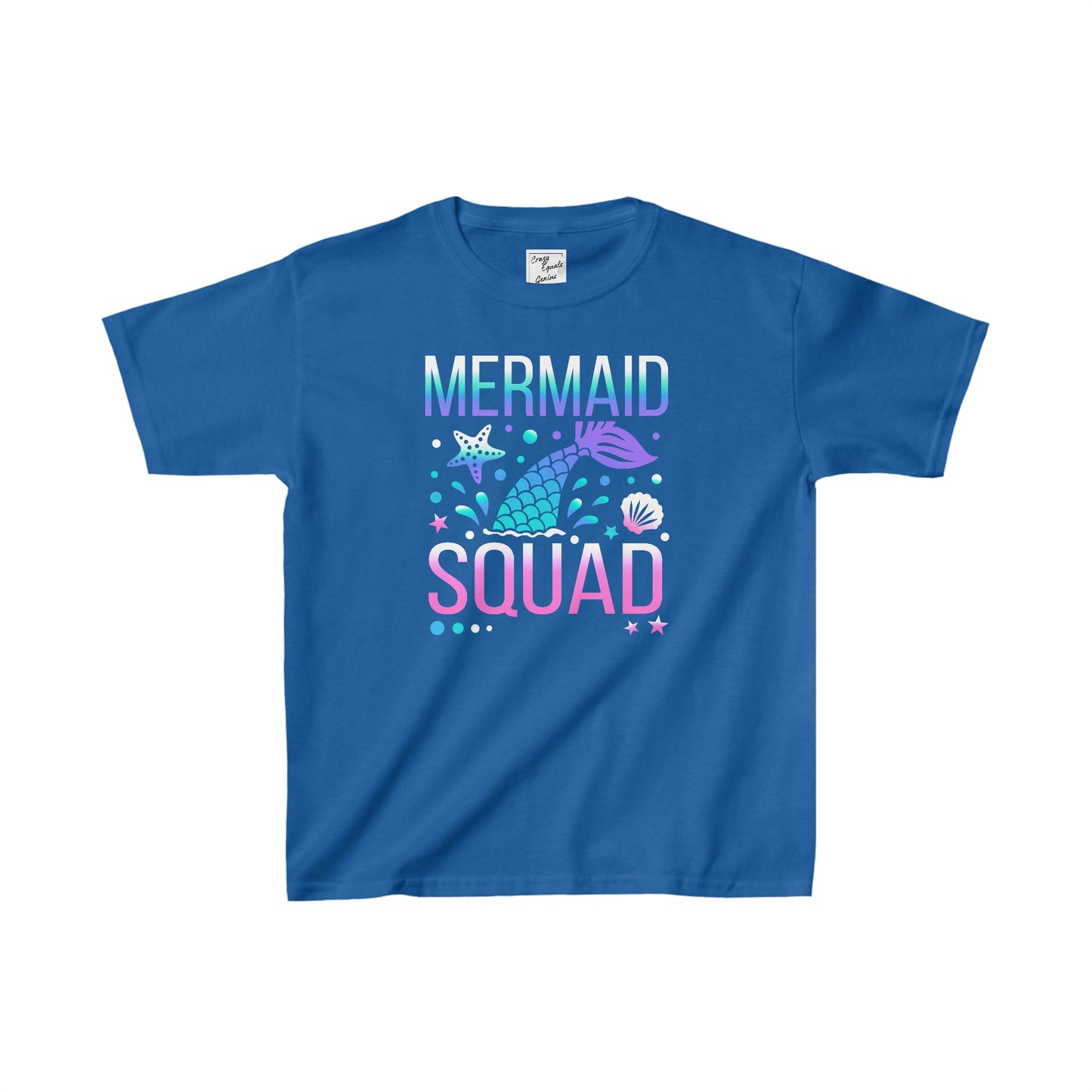 Mermaid Squad Kids Heavy Cotton™ Tee