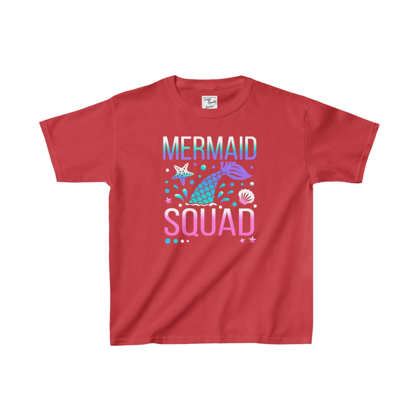 Mermaid Squad Kids Heavy Cotton™ Tee