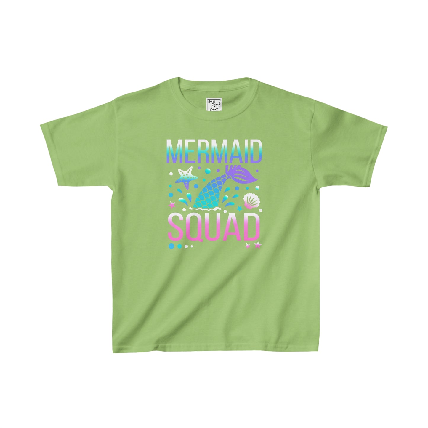 Mermaid Squad Kids Heavy Cotton™ Tee