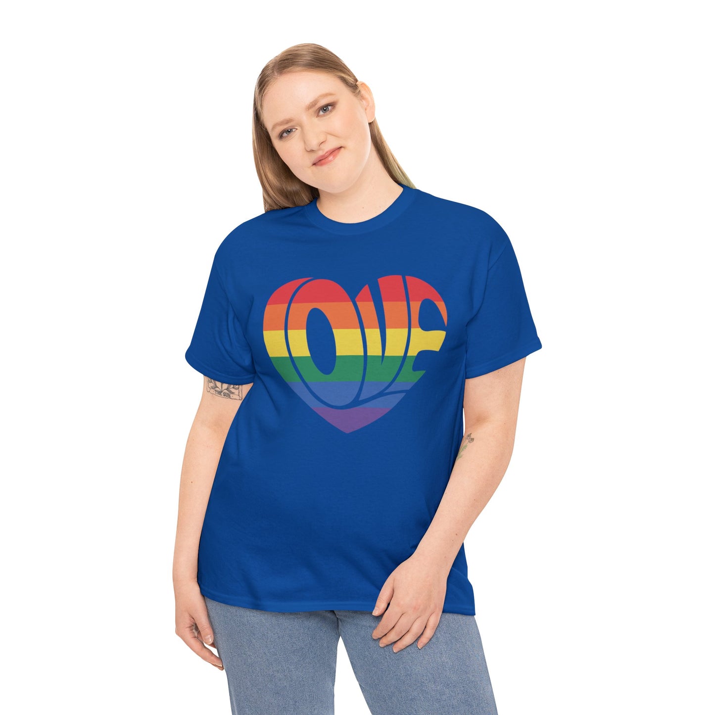 Pride Love Heavy Cotton Tee