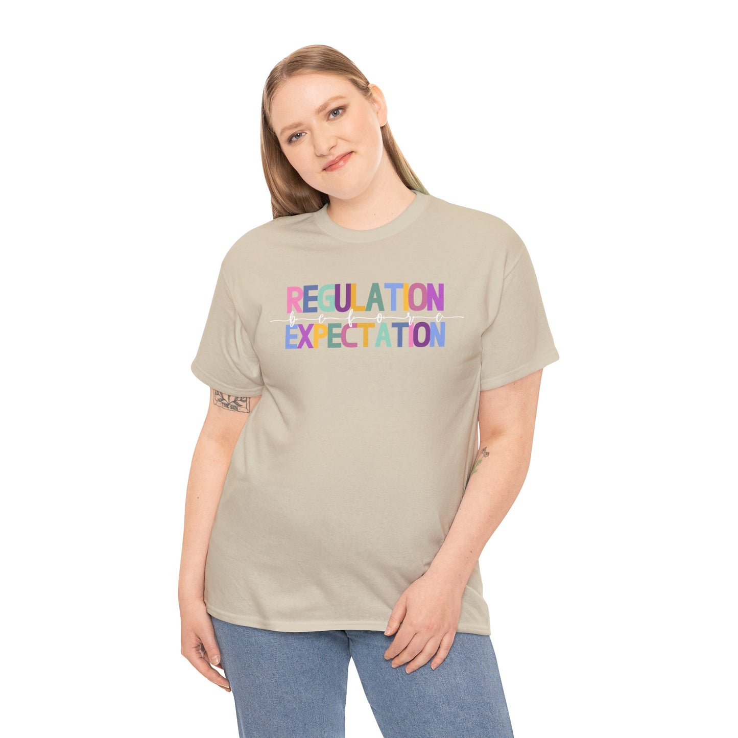 Regulation Before Expectation Heavy Cotton Tee