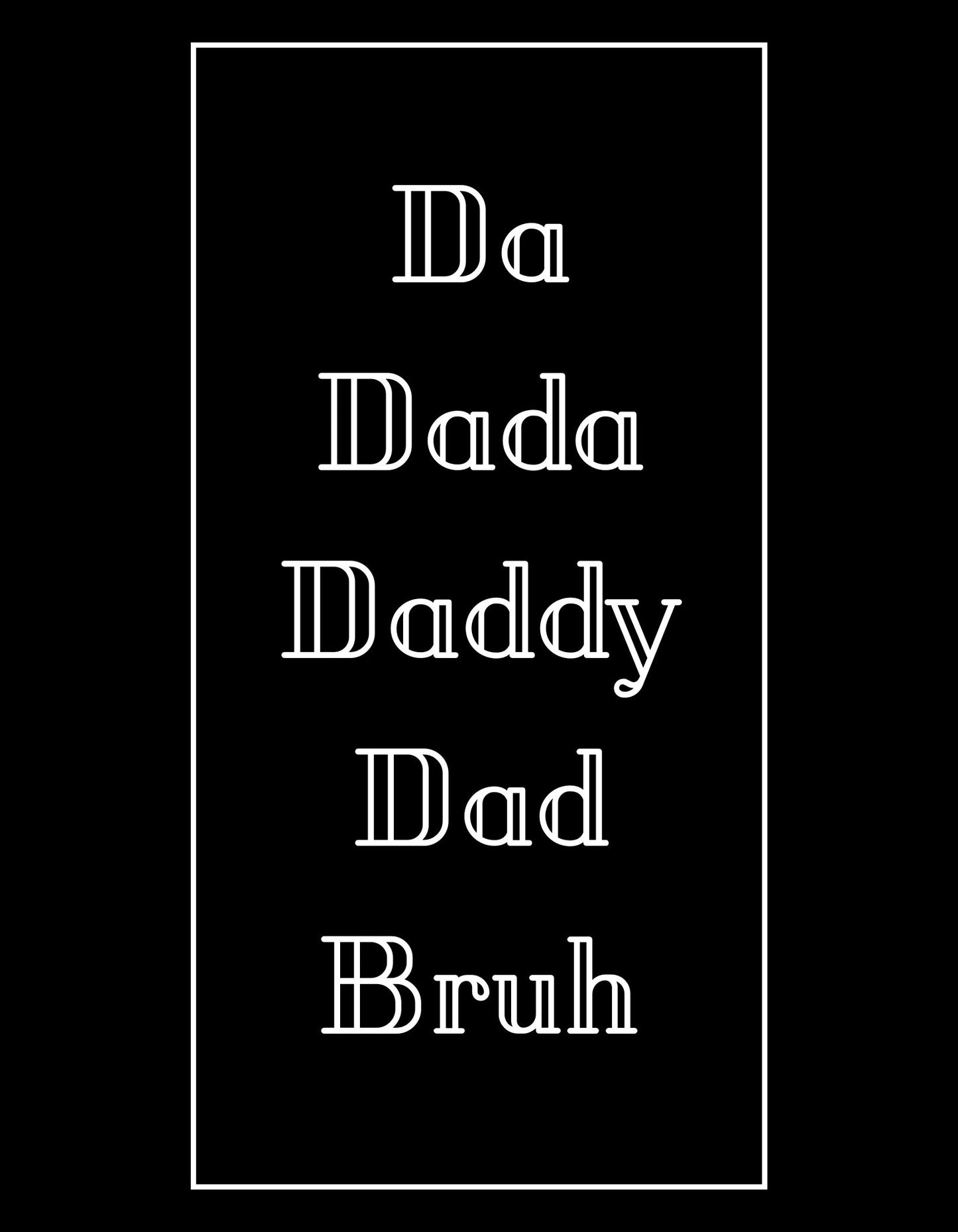 Classic Evolution of a Dad Digital Download