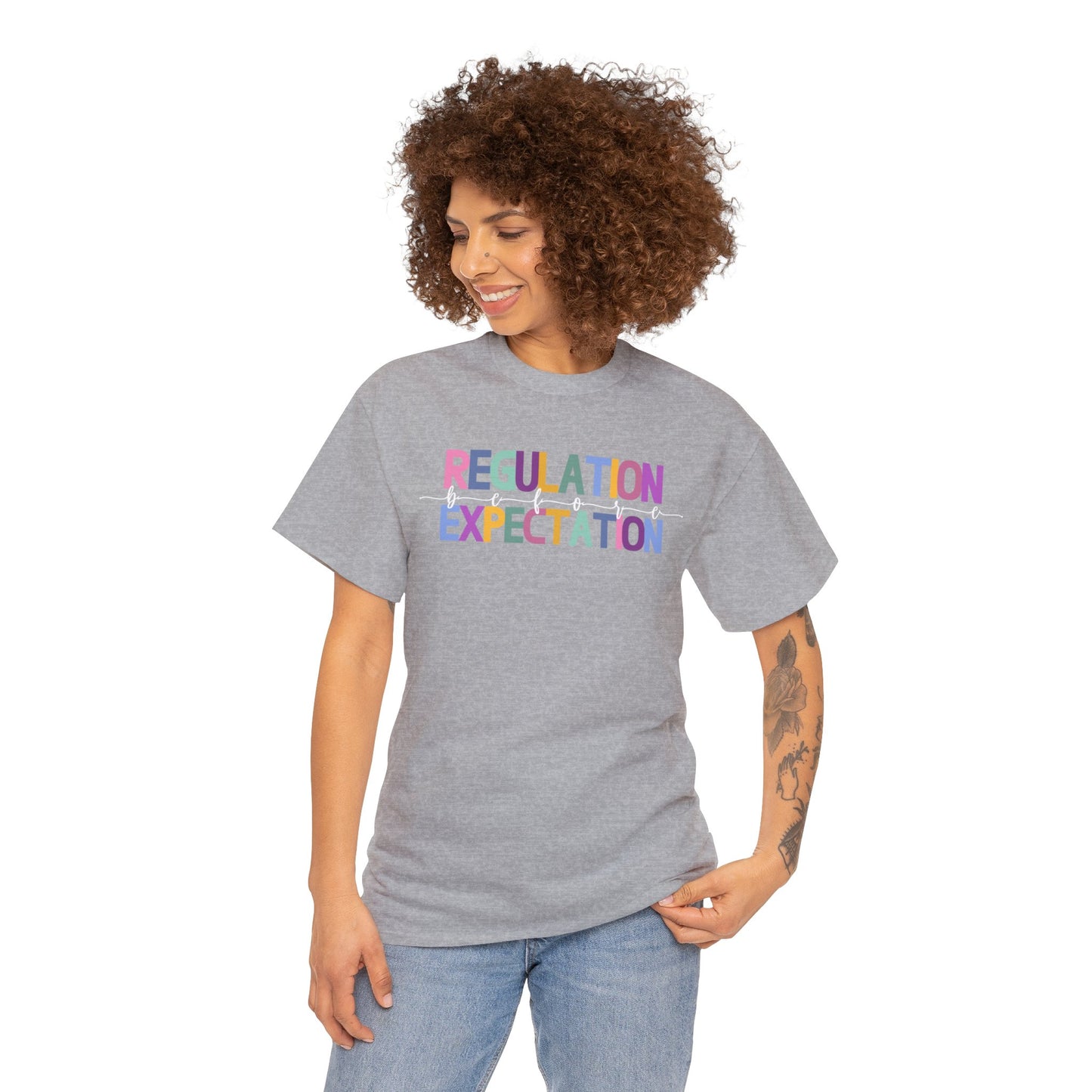 Regulation Before Expectation Heavy Cotton Tee