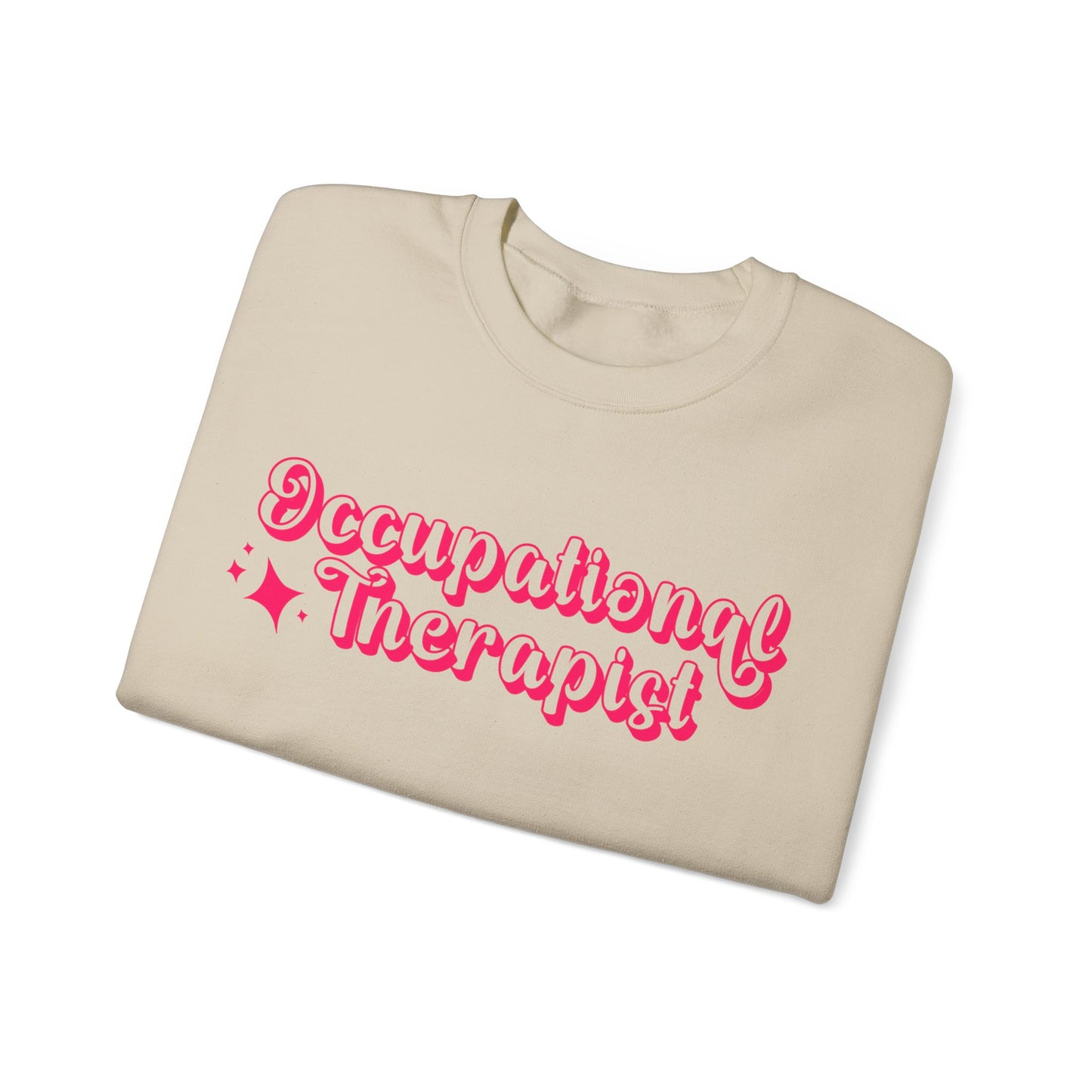 Pink and Bubbly Occupational Therapist Heavy Blend™ Crewneck Sweatshirt