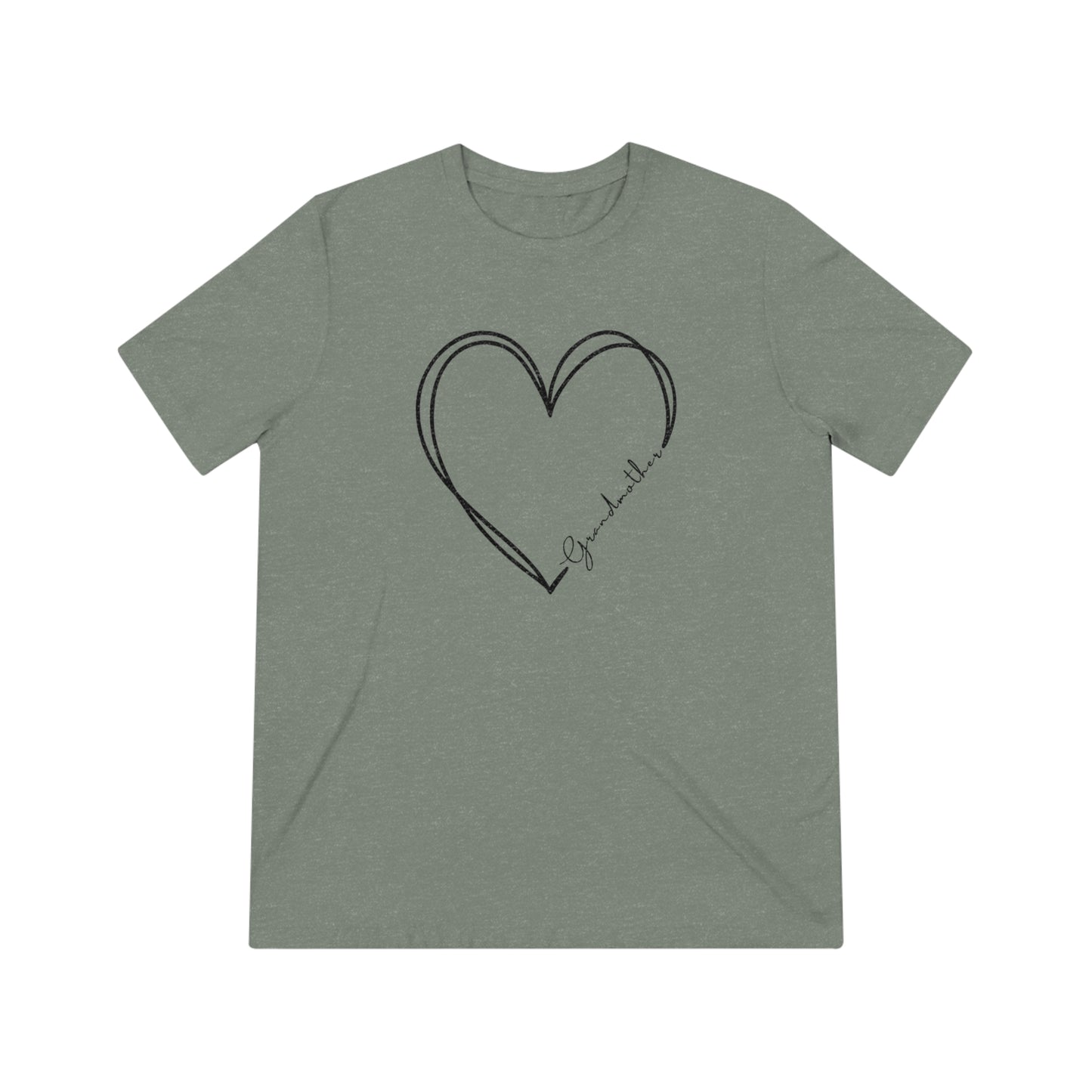 Heart Grandmother Triblend Tee
