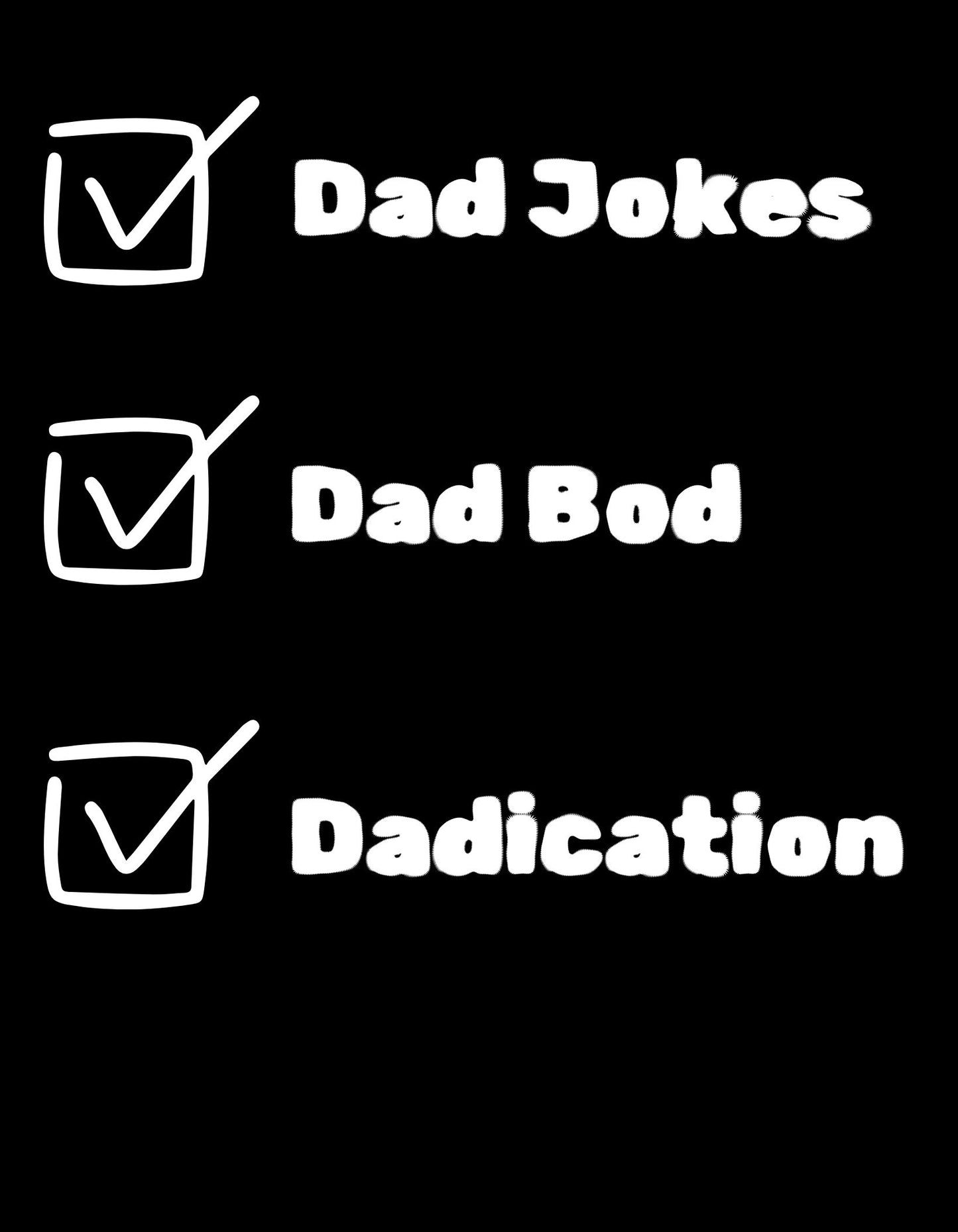 Dad Checklist Digital Download
