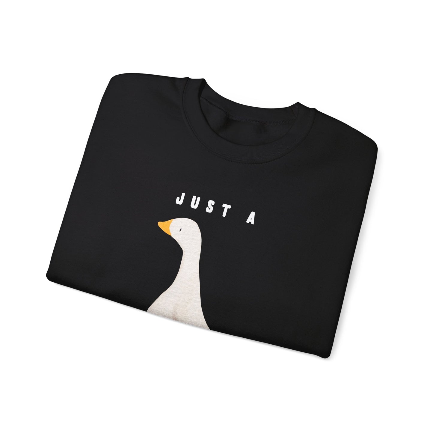 Just A Silly Goose Heavy Blend™ Crewneck Sweatshirt
