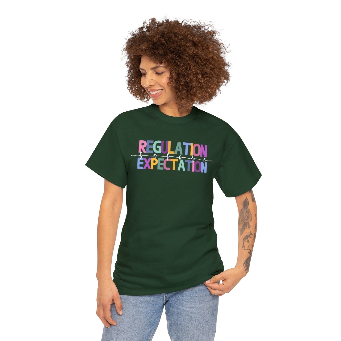 Regulation Before Expectation Heavy Cotton Tee