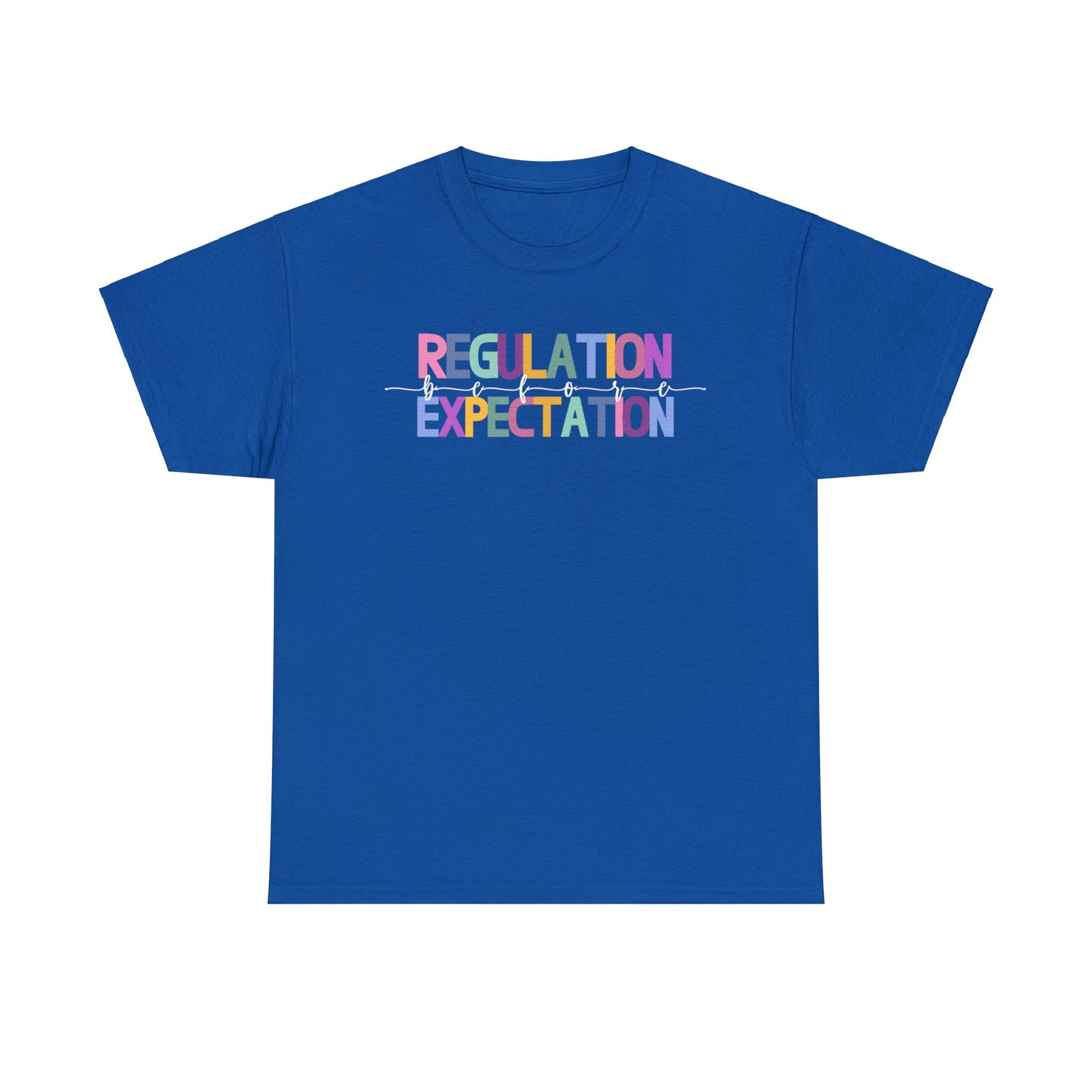 Regulation Before Expectation Heavy Cotton Tee