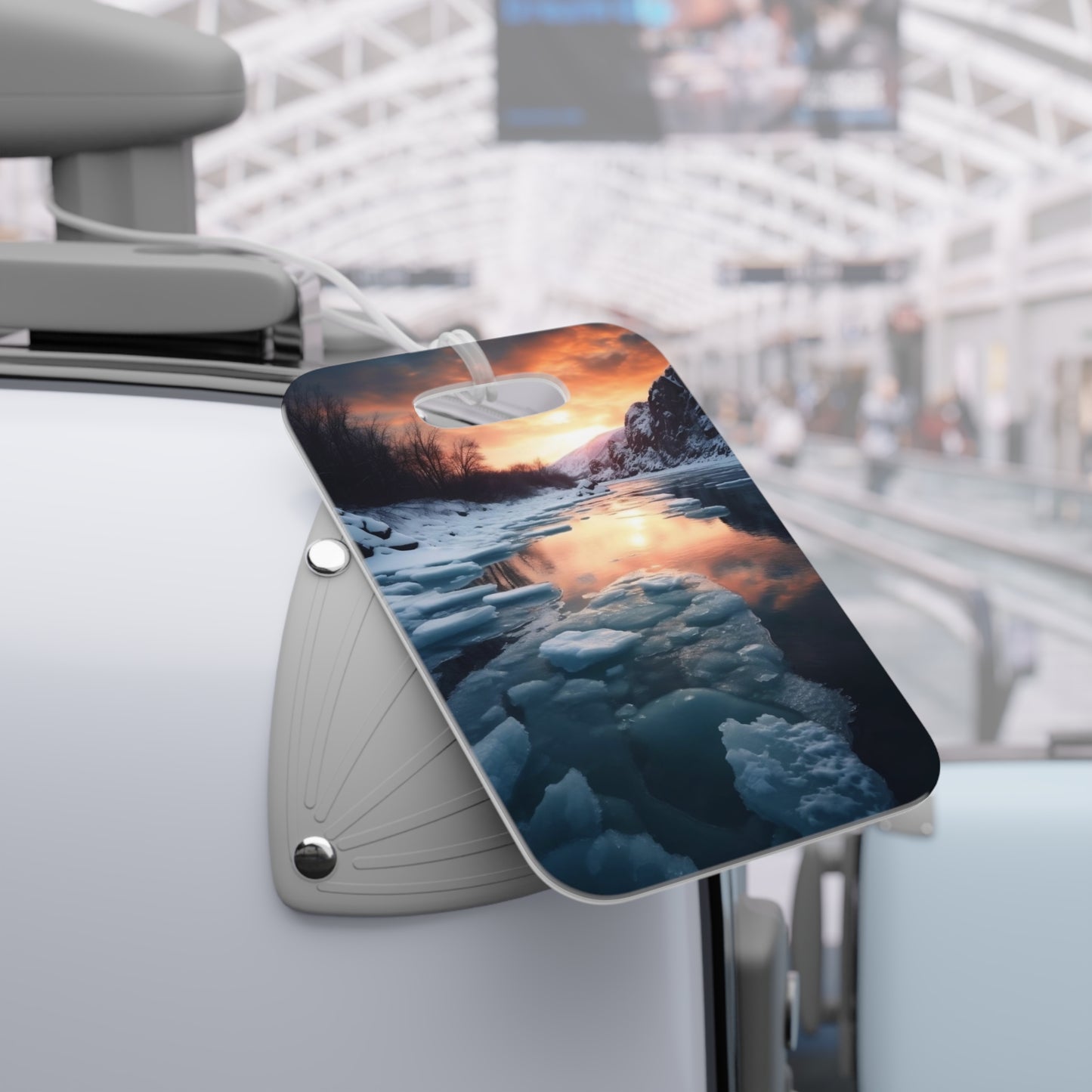Winterscape Luggage Tags