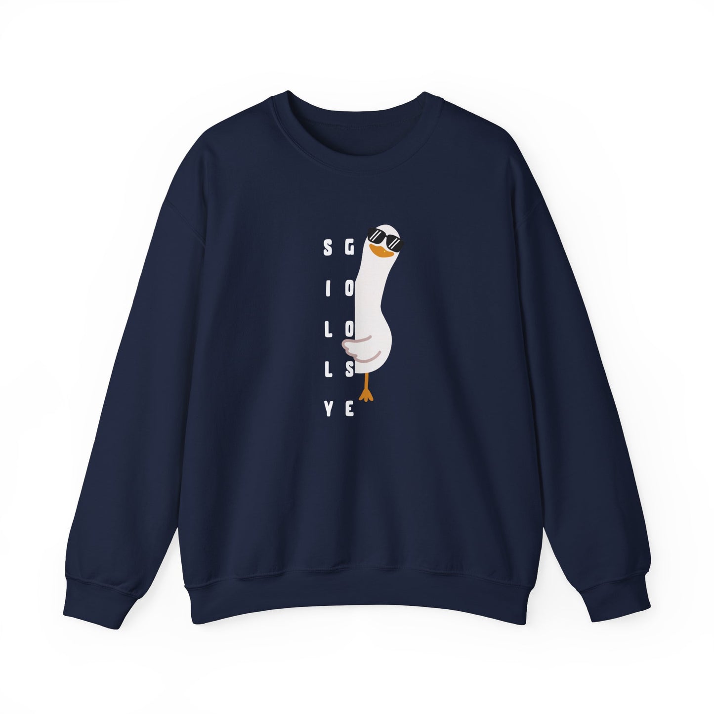 Cool Silly Goose Heavy Blend™ Crewneck Sweatshirt