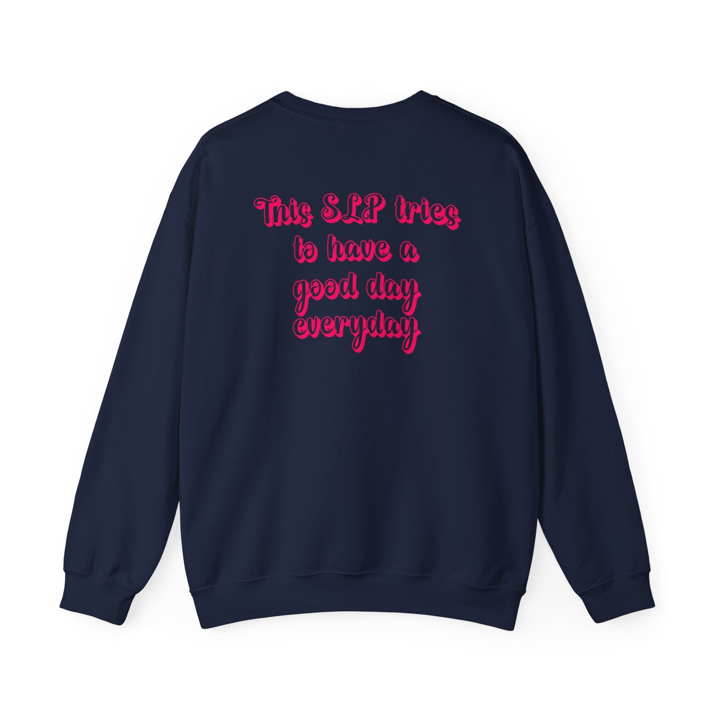 Pink and Bubbly Speech Therapist Heavy Blend™ Crewneck Sweatshirt