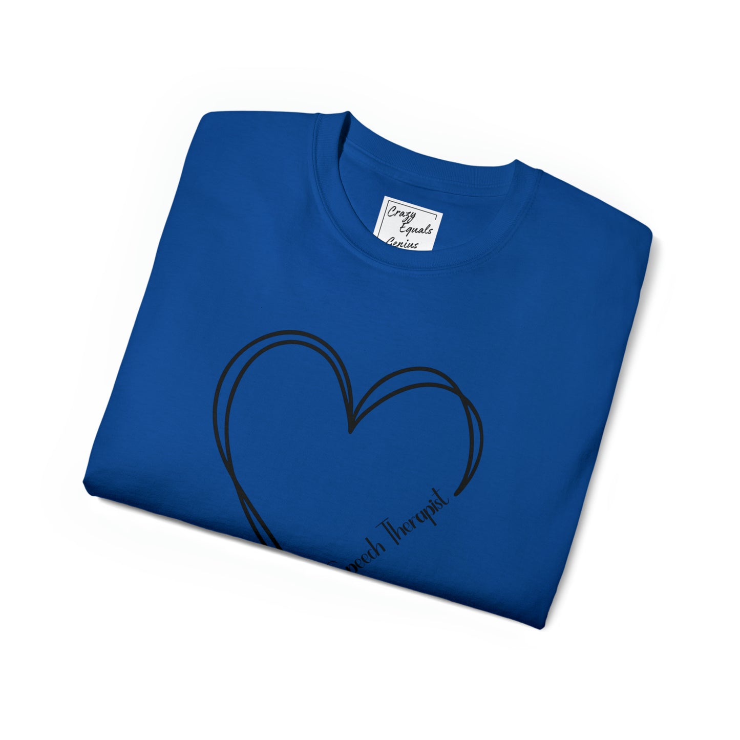 Heart Speech Therapist Ultra Cotton Tee