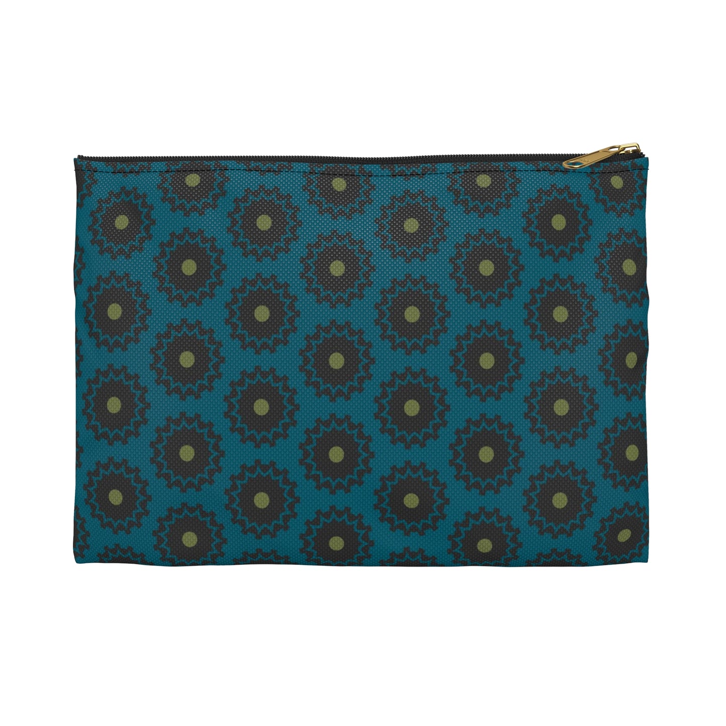 Blue Mandalas Accessory Pouch