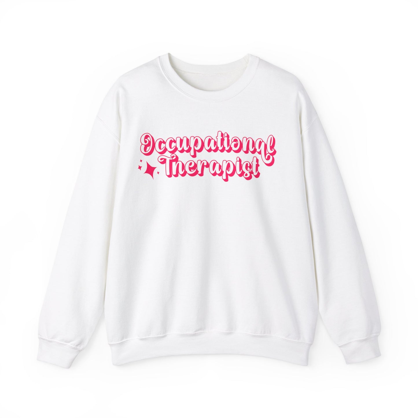 Pink and Bubbly Occupational Therapist Heavy Blend™ Crewneck Sweatshirt