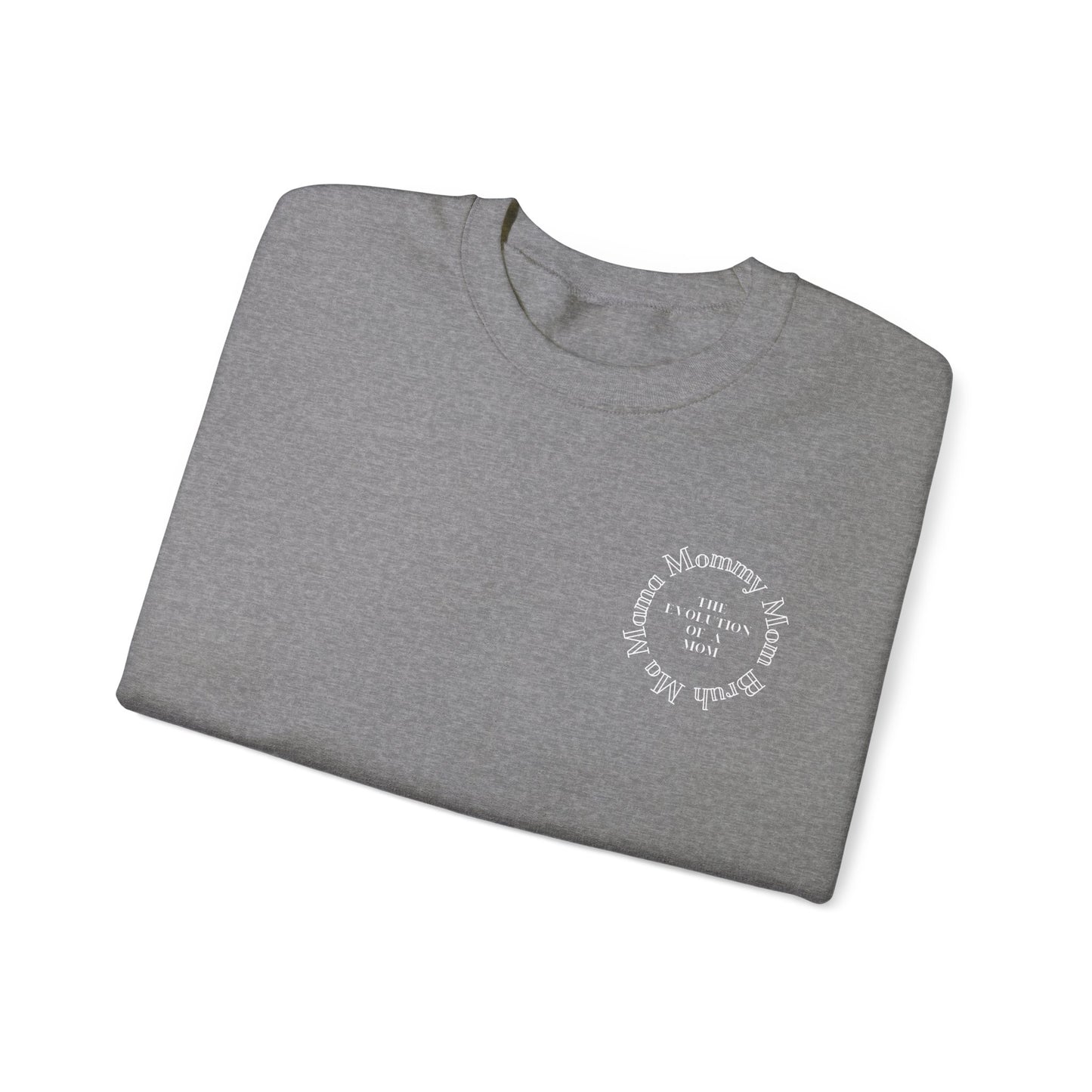 Evolution of a Mom Heavy Blend™ Crewneck Sweatshirt
