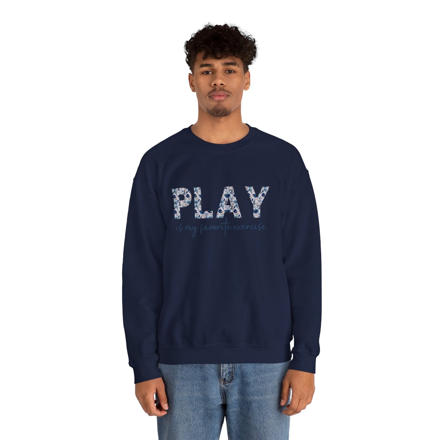 Play is My Favorite Exercise Heavy Blend™ Crewneck Sweatshirt