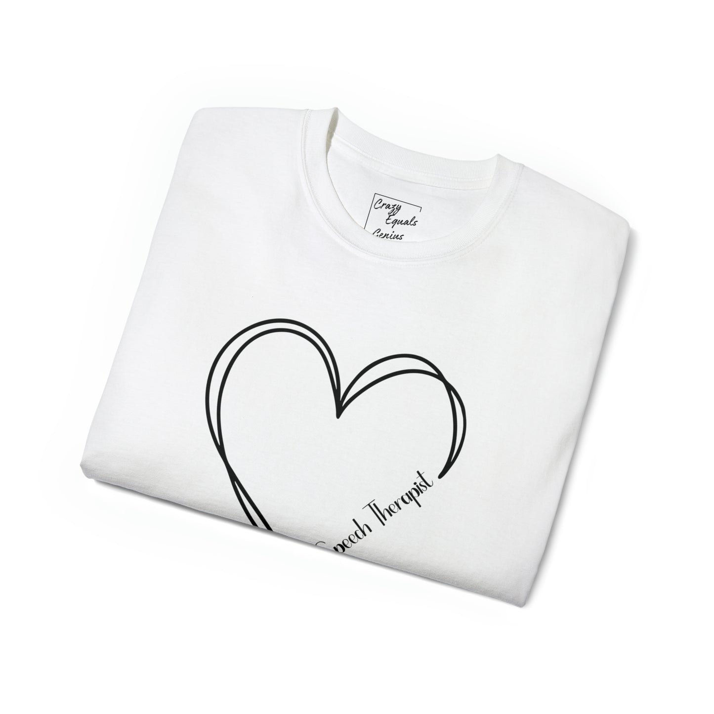 Heart Speech Therapist Ultra Cotton Tee