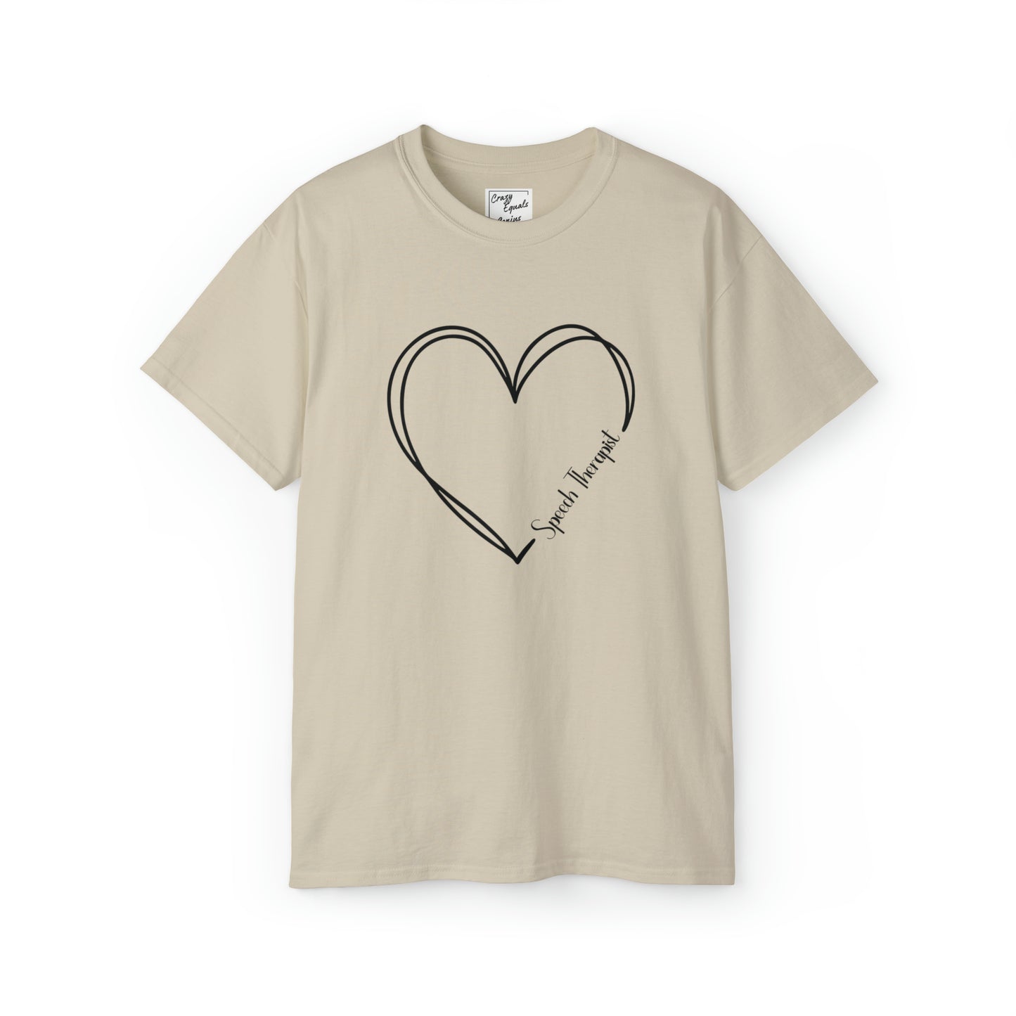 Heart Speech Therapist Ultra Cotton Tee