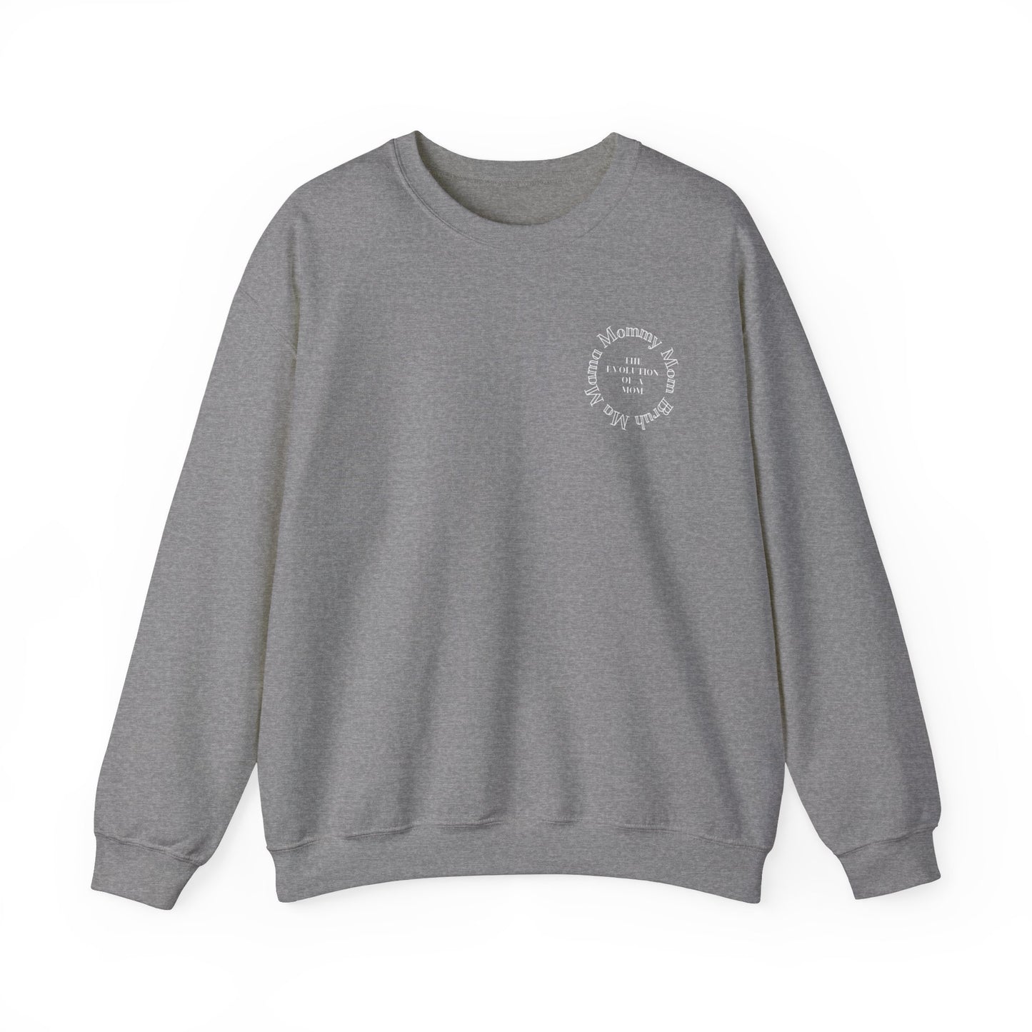 Evolution of a Mom Heavy Blend™ Crewneck Sweatshirt