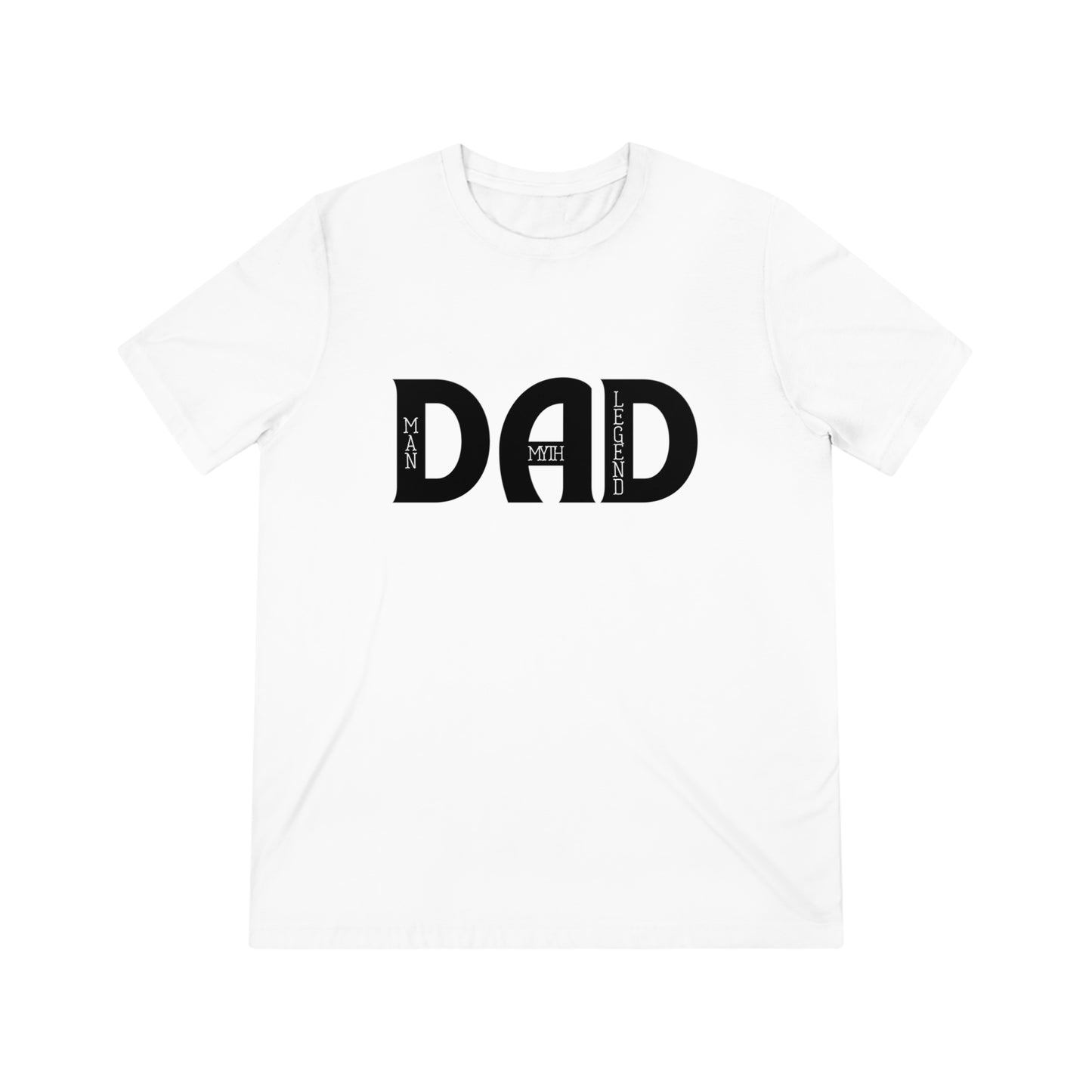 Dad: Man, Myth, Legend Triblend Tee