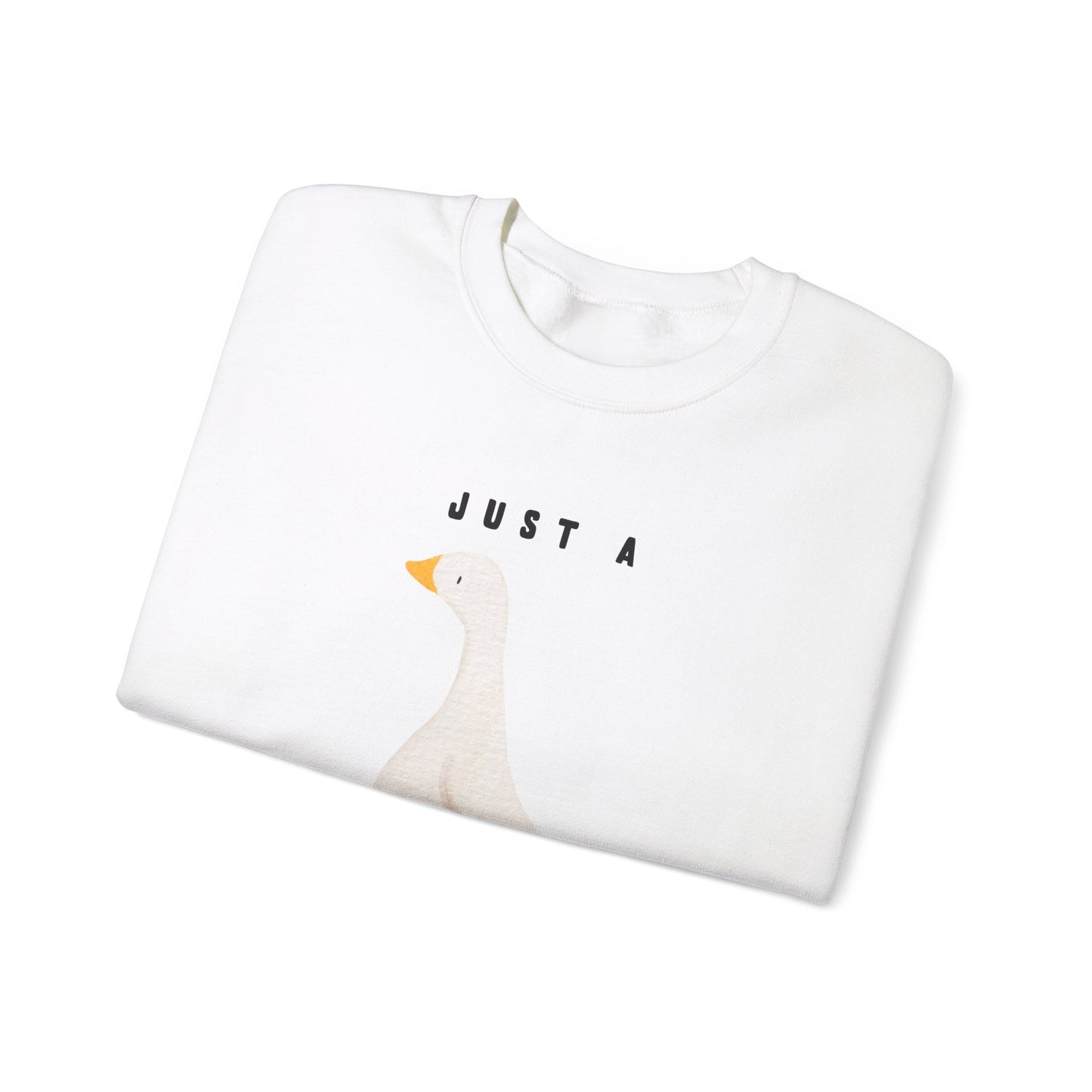Just A Silly Goose Heavy Blend™ Crewneck Sweatshirt