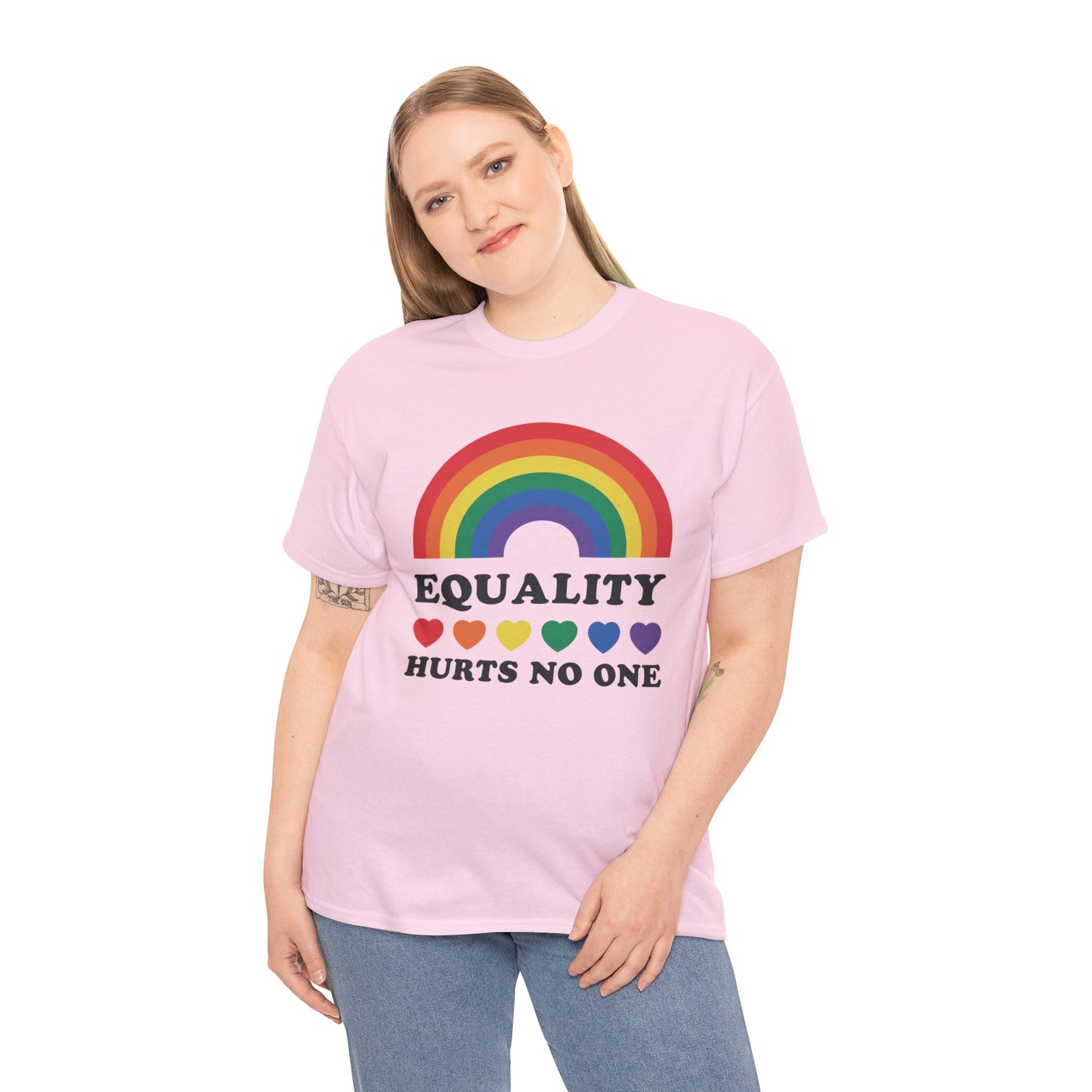 Equality Hurts No One Heavy Cotton Tee