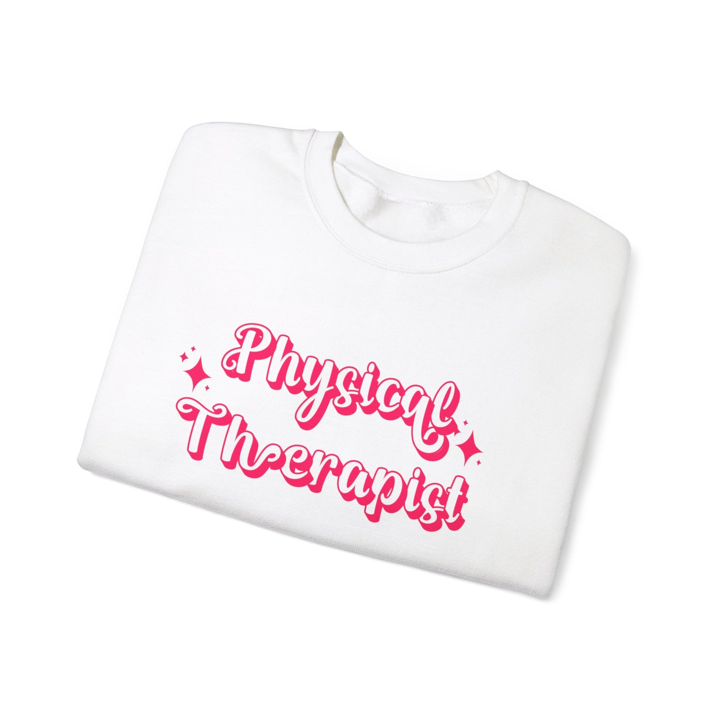 Pink and Bubbly Physical Therapist Heavy Blend™ Crewneck Sweatshirt