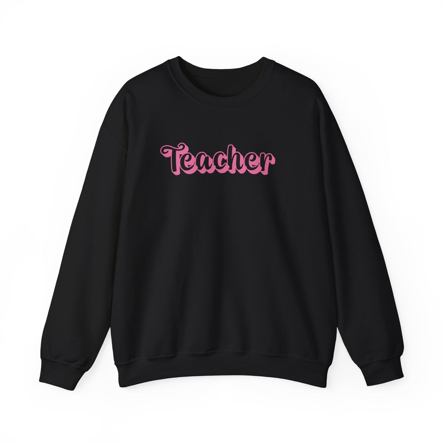Pink and Bubbly Teacher Heavy Blend™ Crewneck Sweatshirt