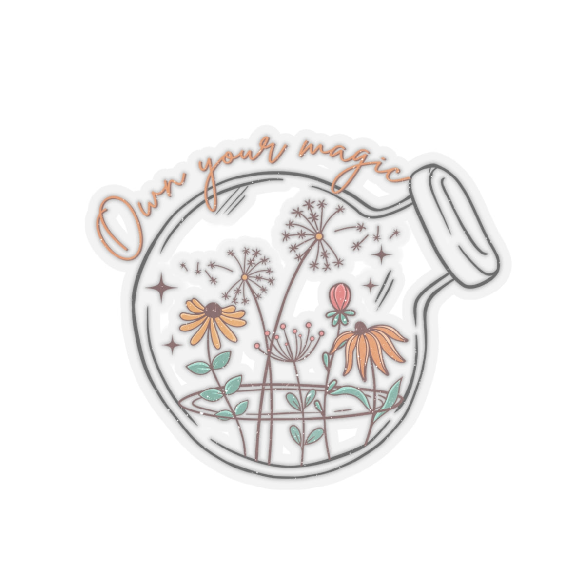 Own Your Magic Kiss-Cut Sticker