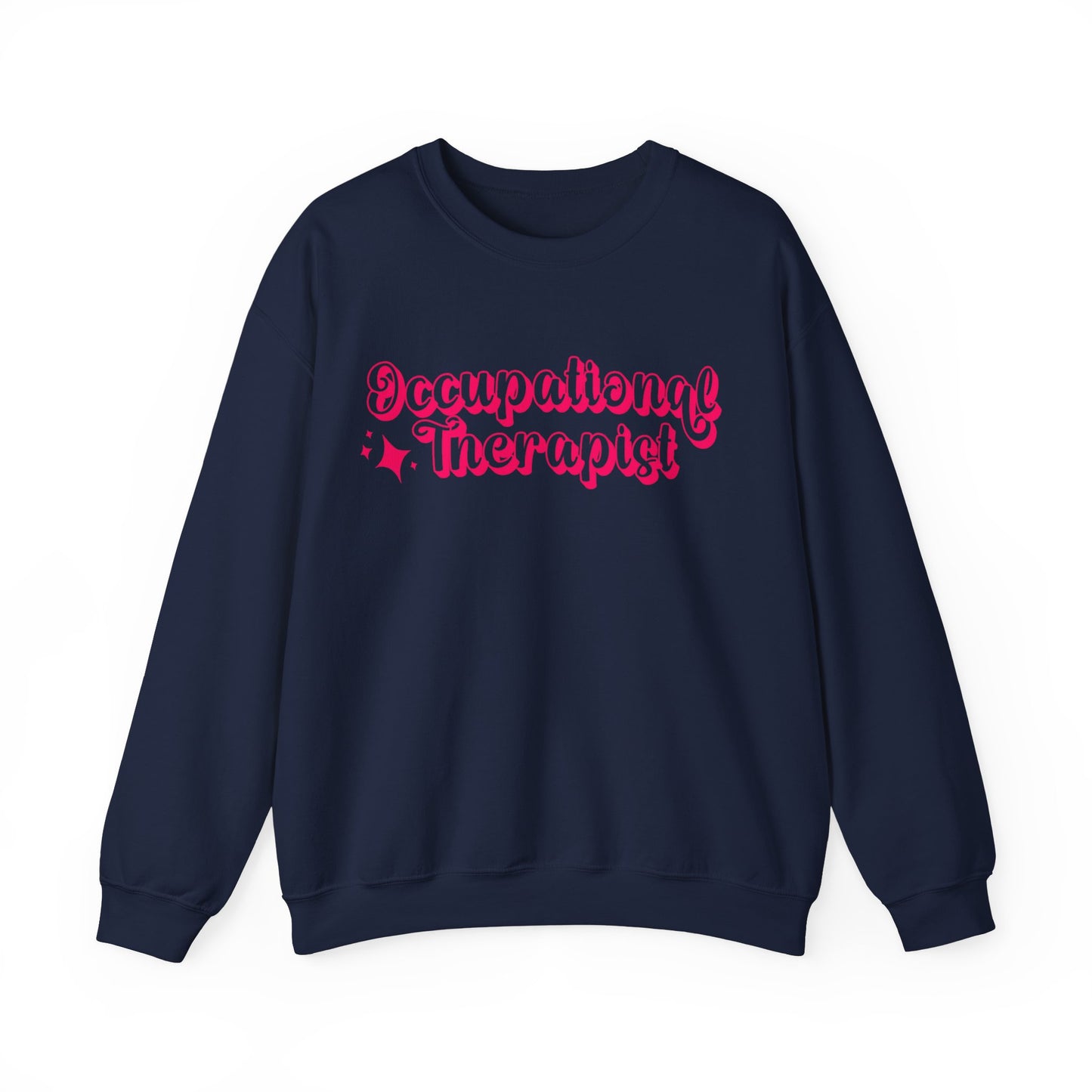 Pink and Bubbly Occupational Therapist Heavy Blend™ Crewneck Sweatshirt
