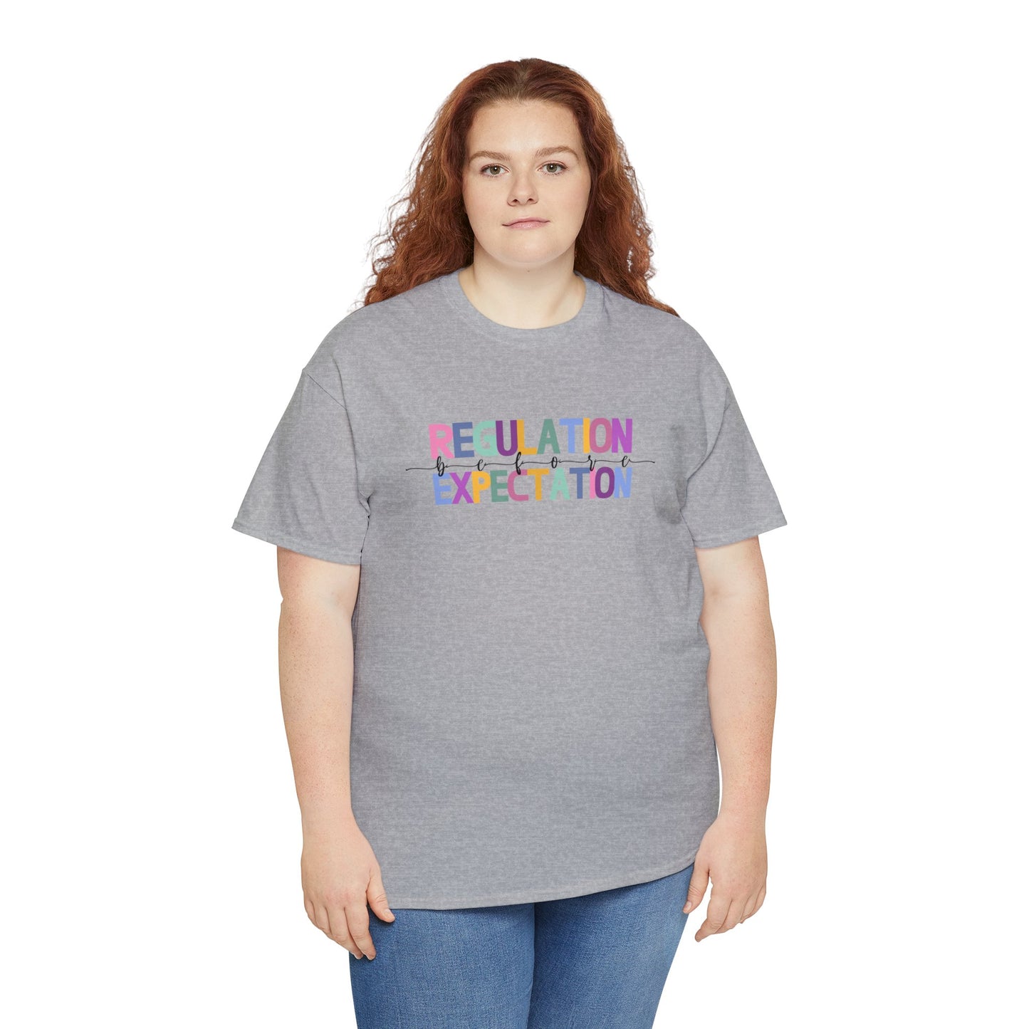 Regulation Before Expectation Heavy Cotton Tee
