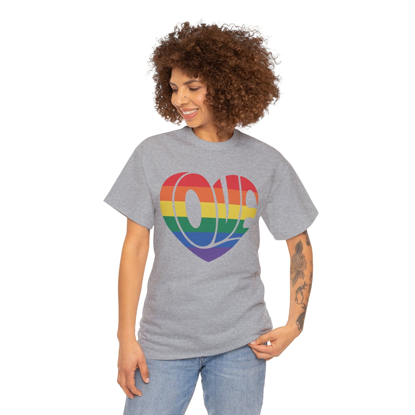 Pride Love Heavy Cotton Tee