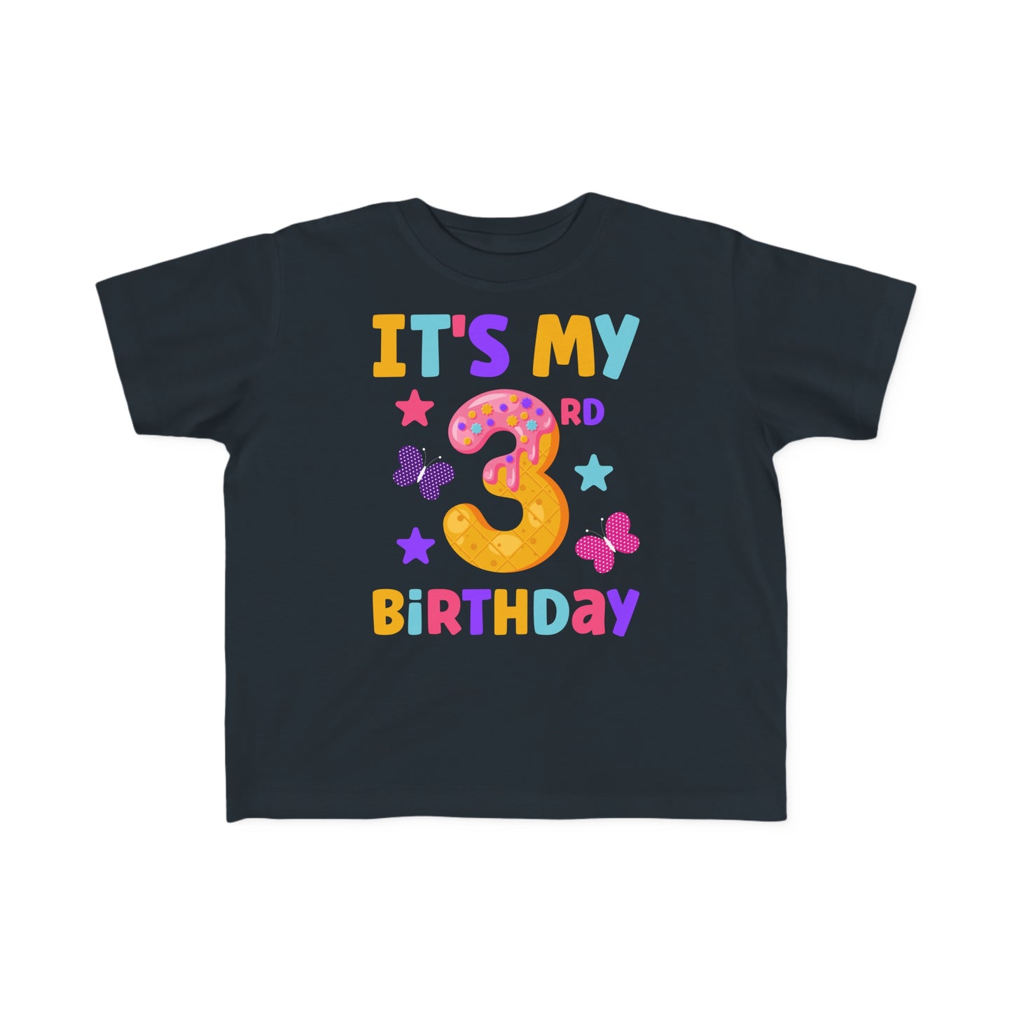 It's My Third Birthday Toddler Jersey Tee