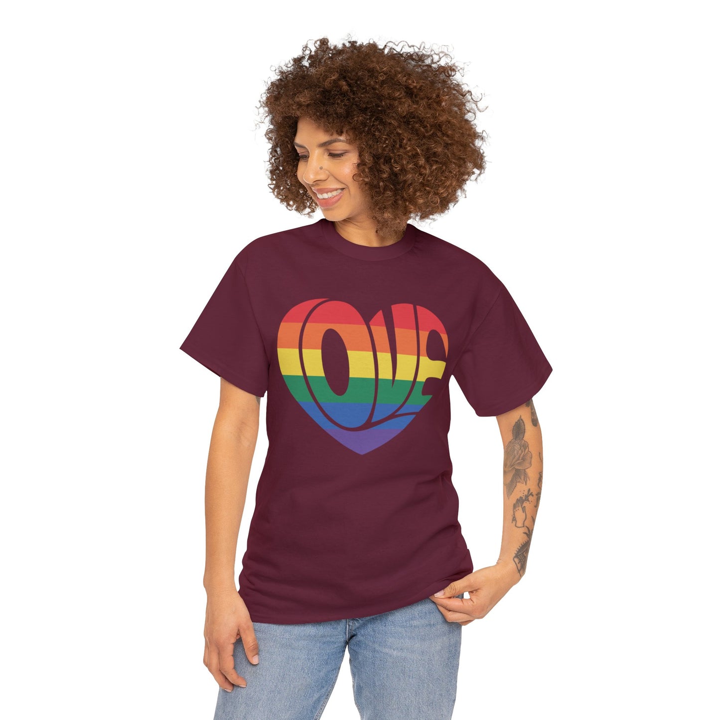 Pride Love Heavy Cotton Tee
