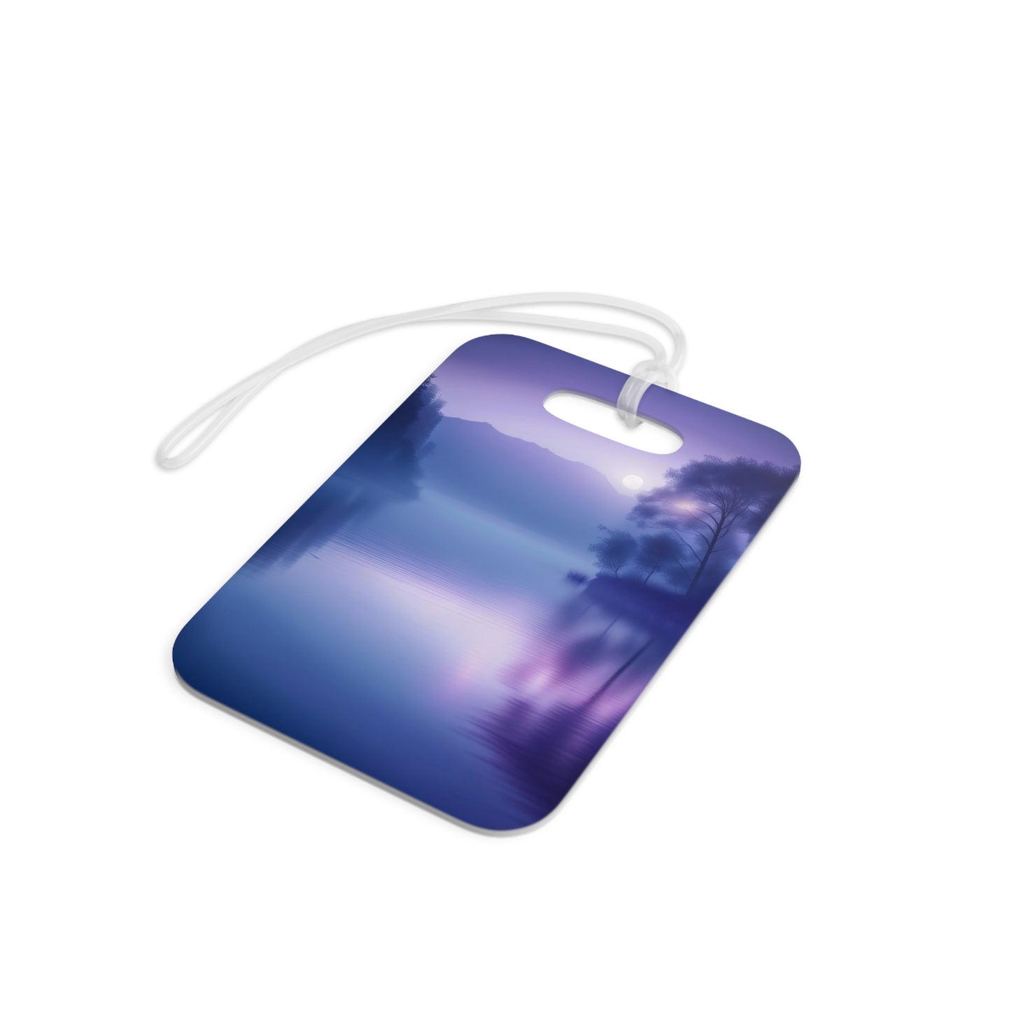 Purple Sunset Luggage Tags