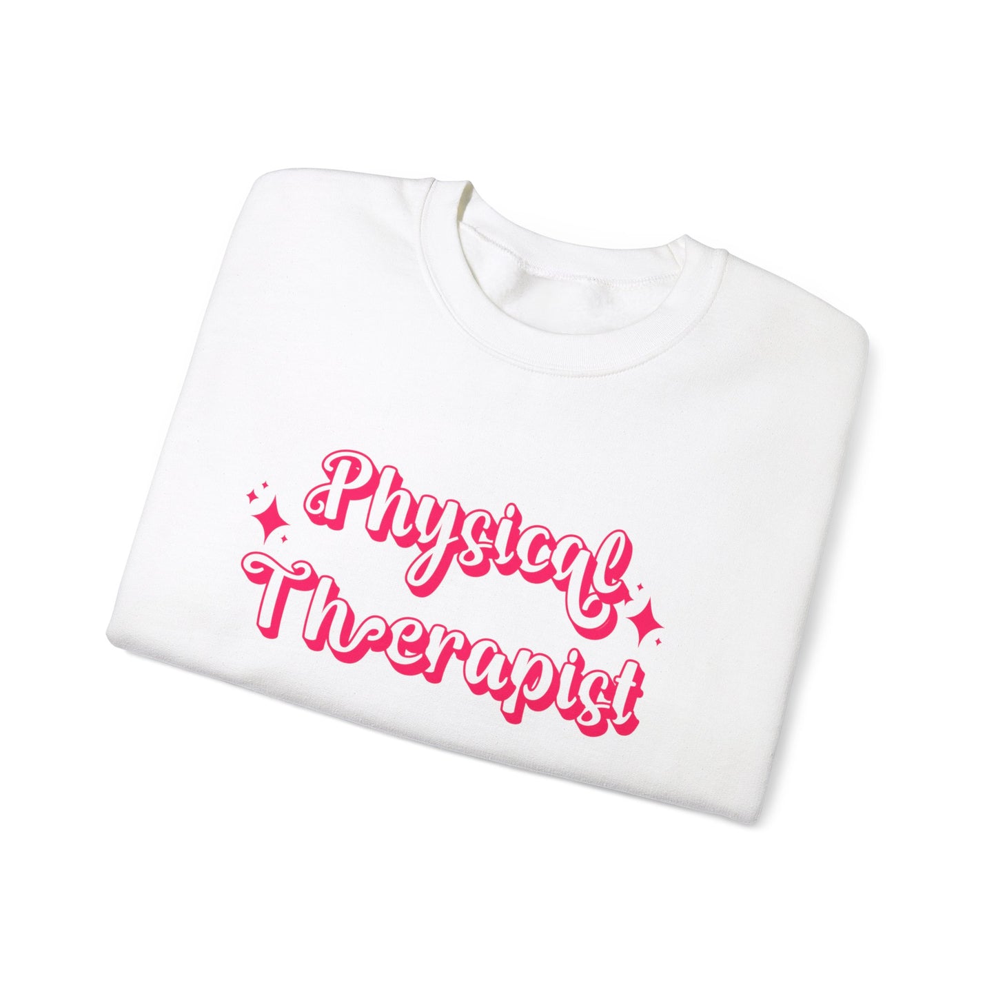 Pink and Bubbly Physical Therapist Heavy Blend™ Crewneck Sweatshirt