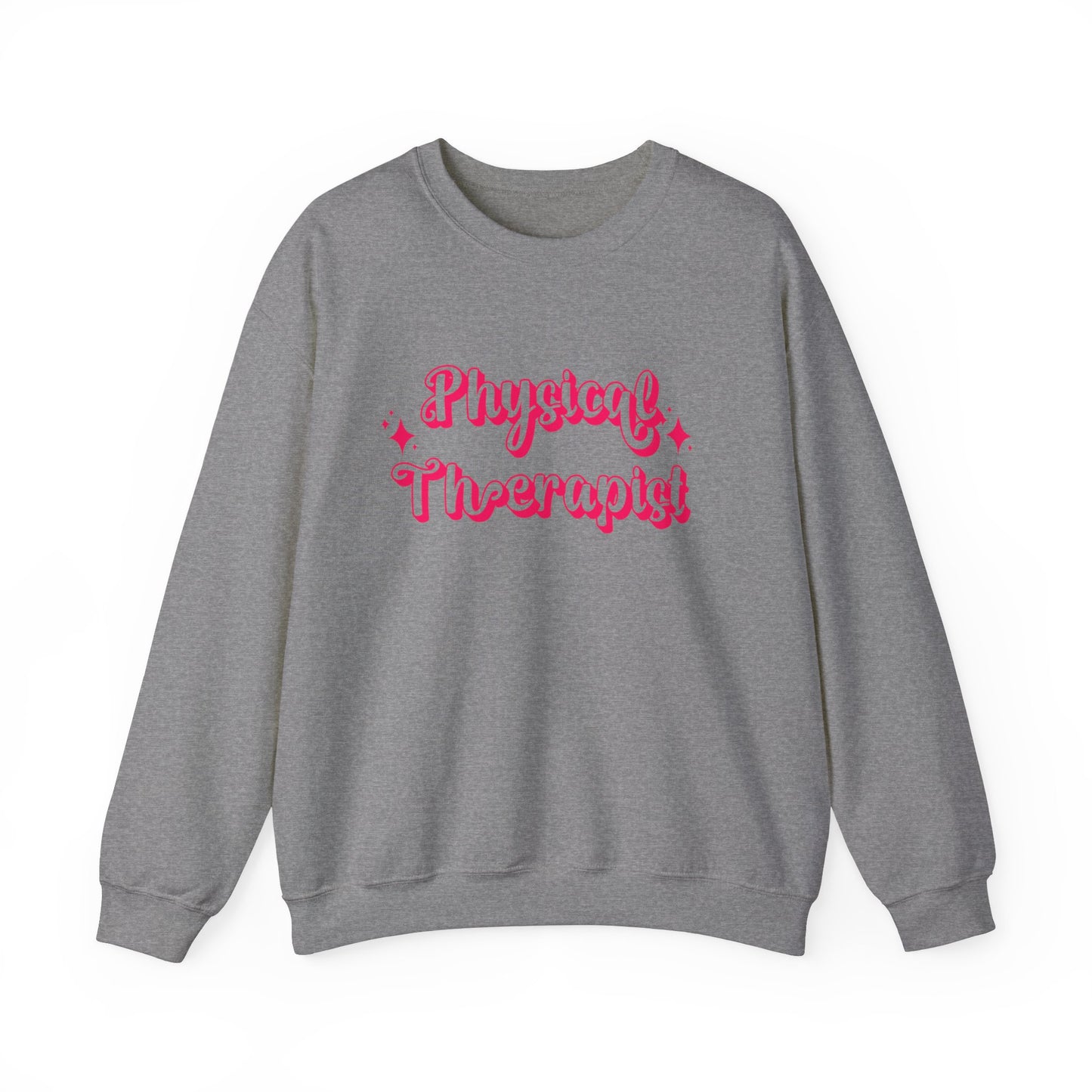Pink and Bubbly Physical Therapist Heavy Blend™ Crewneck Sweatshirt