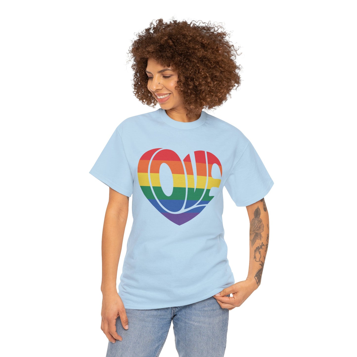 Pride Love Heavy Cotton Tee