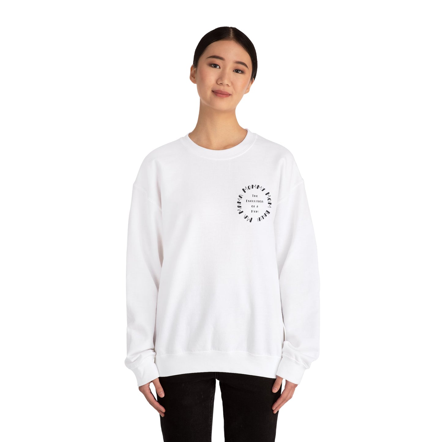 Neutral Evolution of a Mom Heavy Blend™ Crewneck Sweatshirt